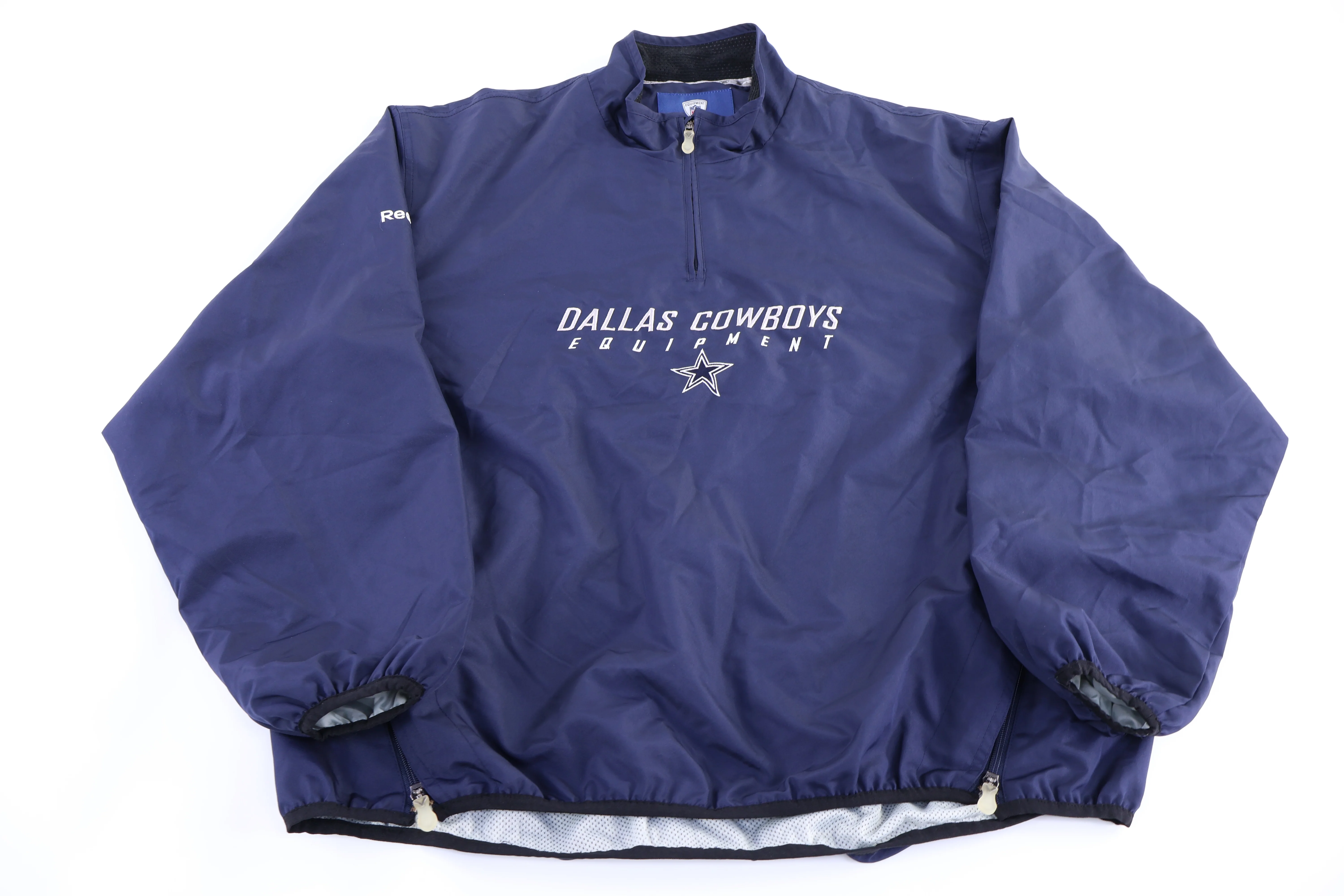 Dallas Cowboys Football Quarter Zip Windbreaker
