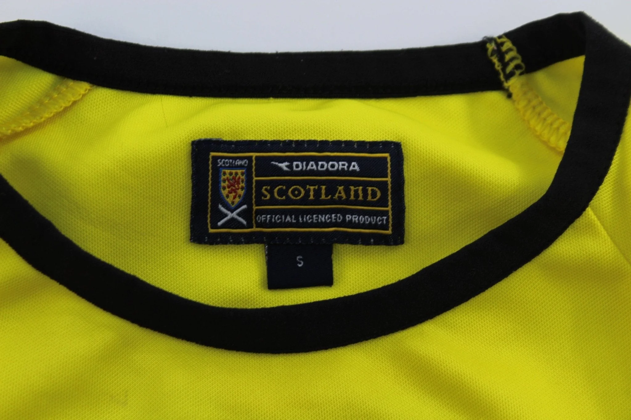 Diadora Embrodiered Logo Scotland LS Soccer Jersey - Image 3