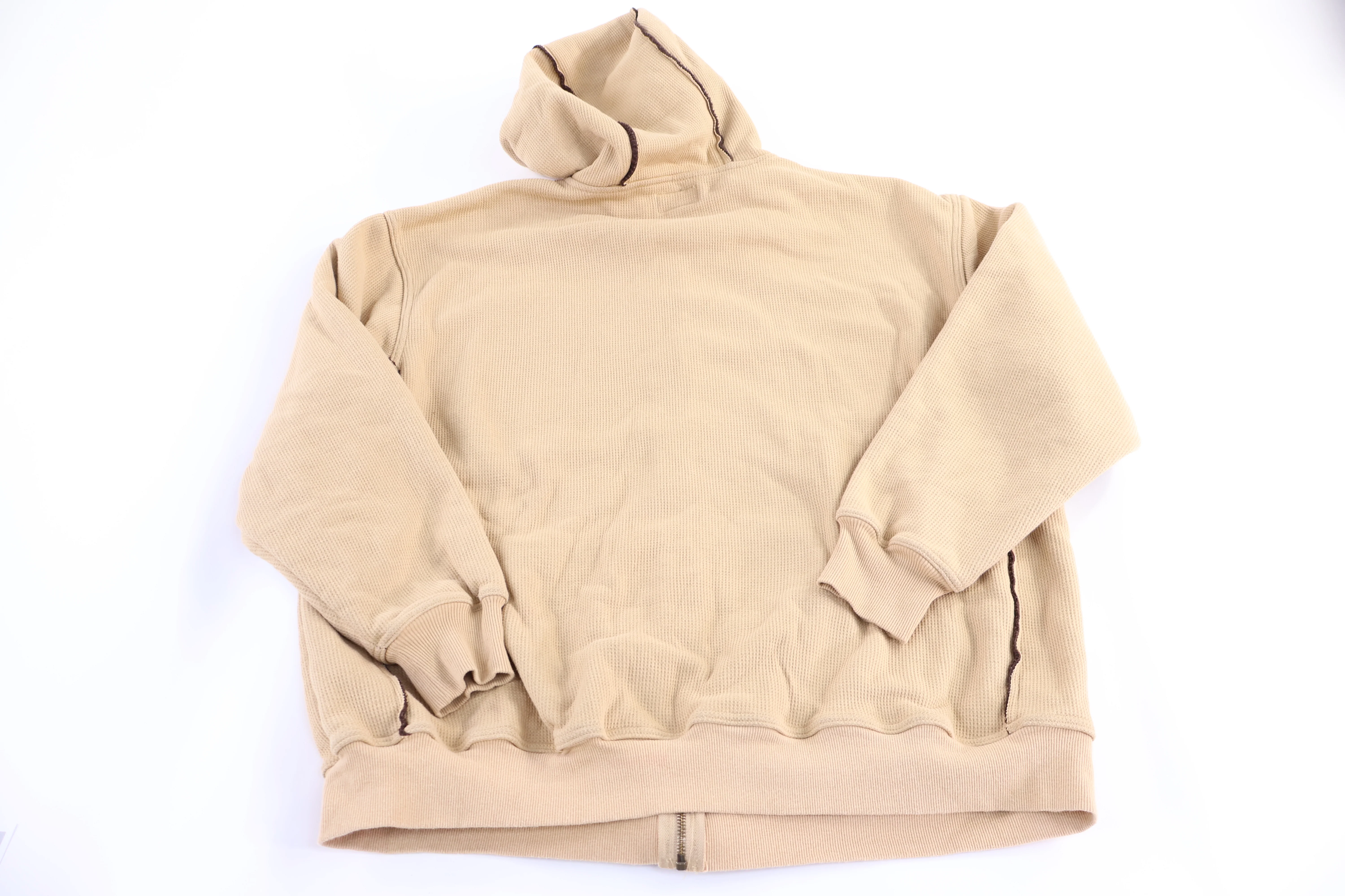 Dickies Embroidered Tan Full Zip Hoodie - Image 2