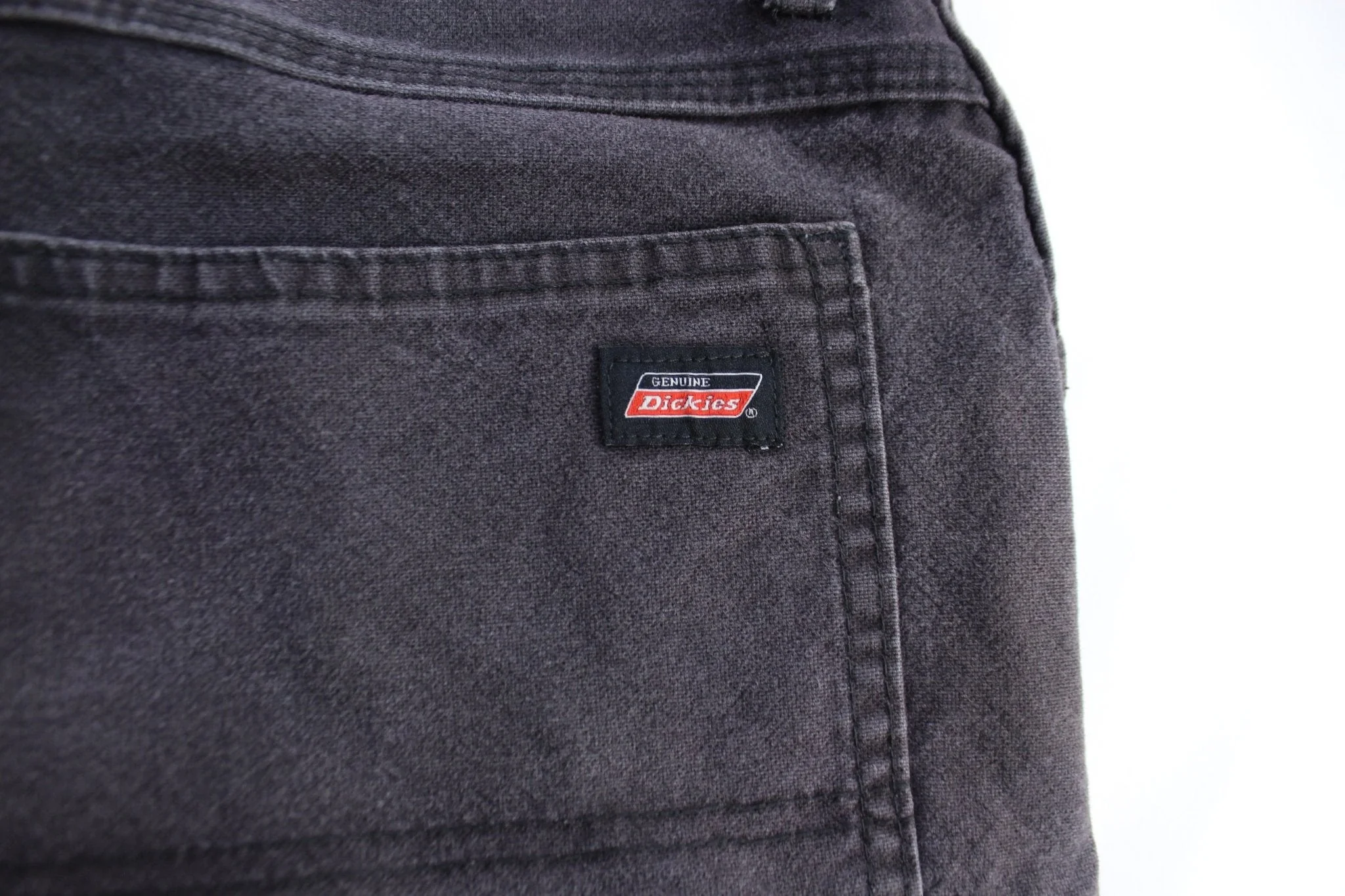 Dickie's Logo Patch Black Carpenter Pants - Image 3