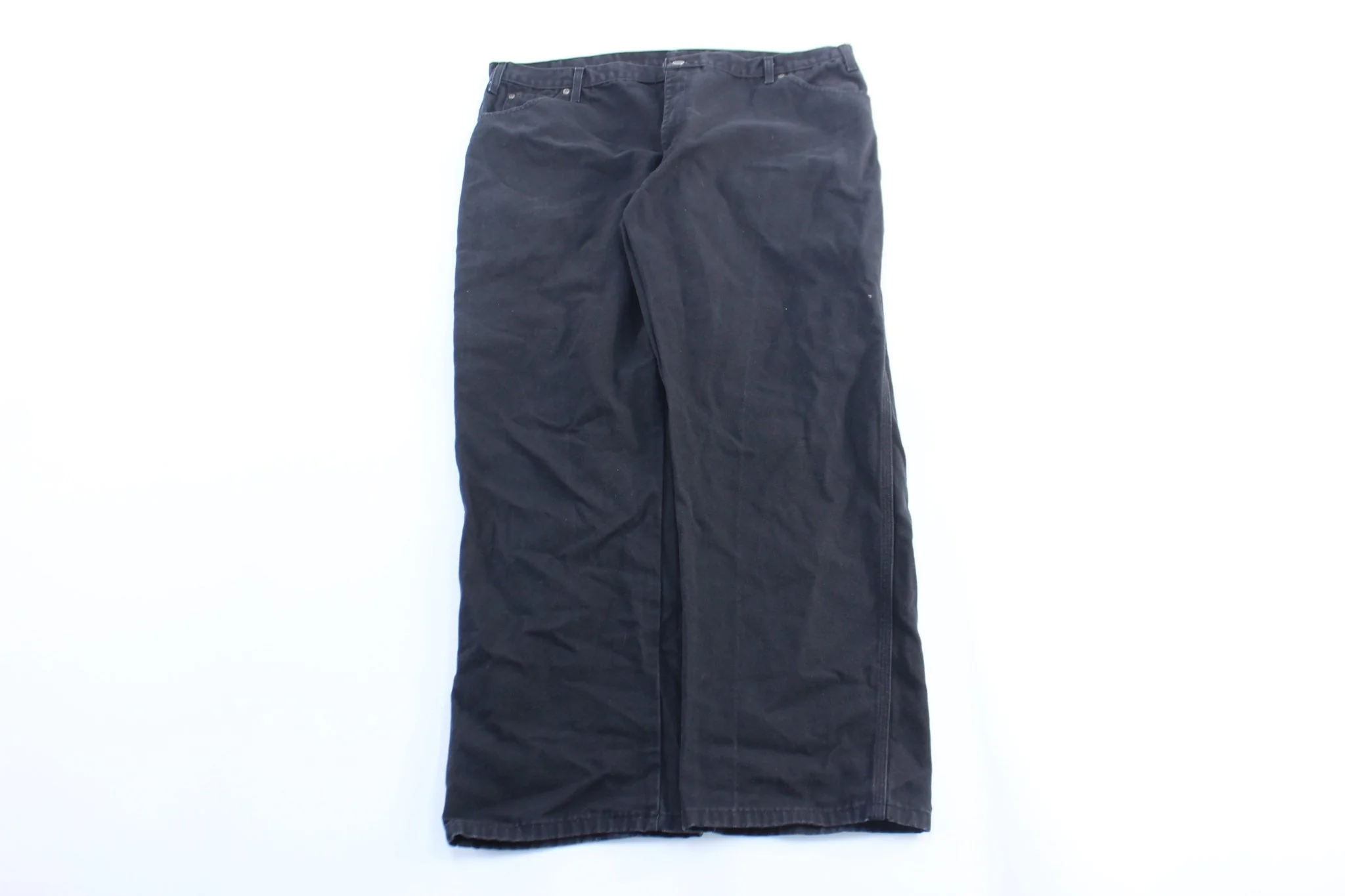 Dickie's Logo Patch Black Carpenter Pants