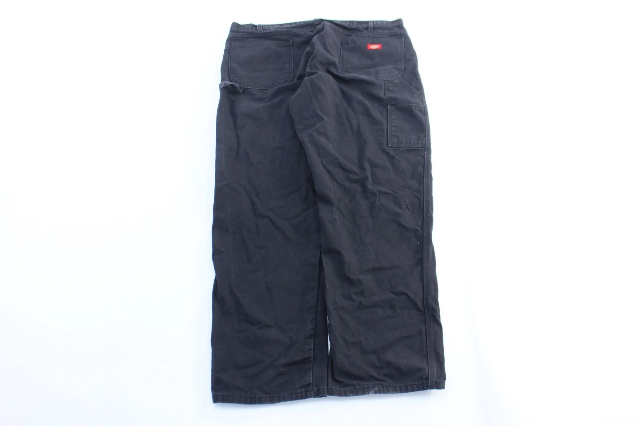 Dickie's Logo Patch Black Carpenter Pants - Image 2