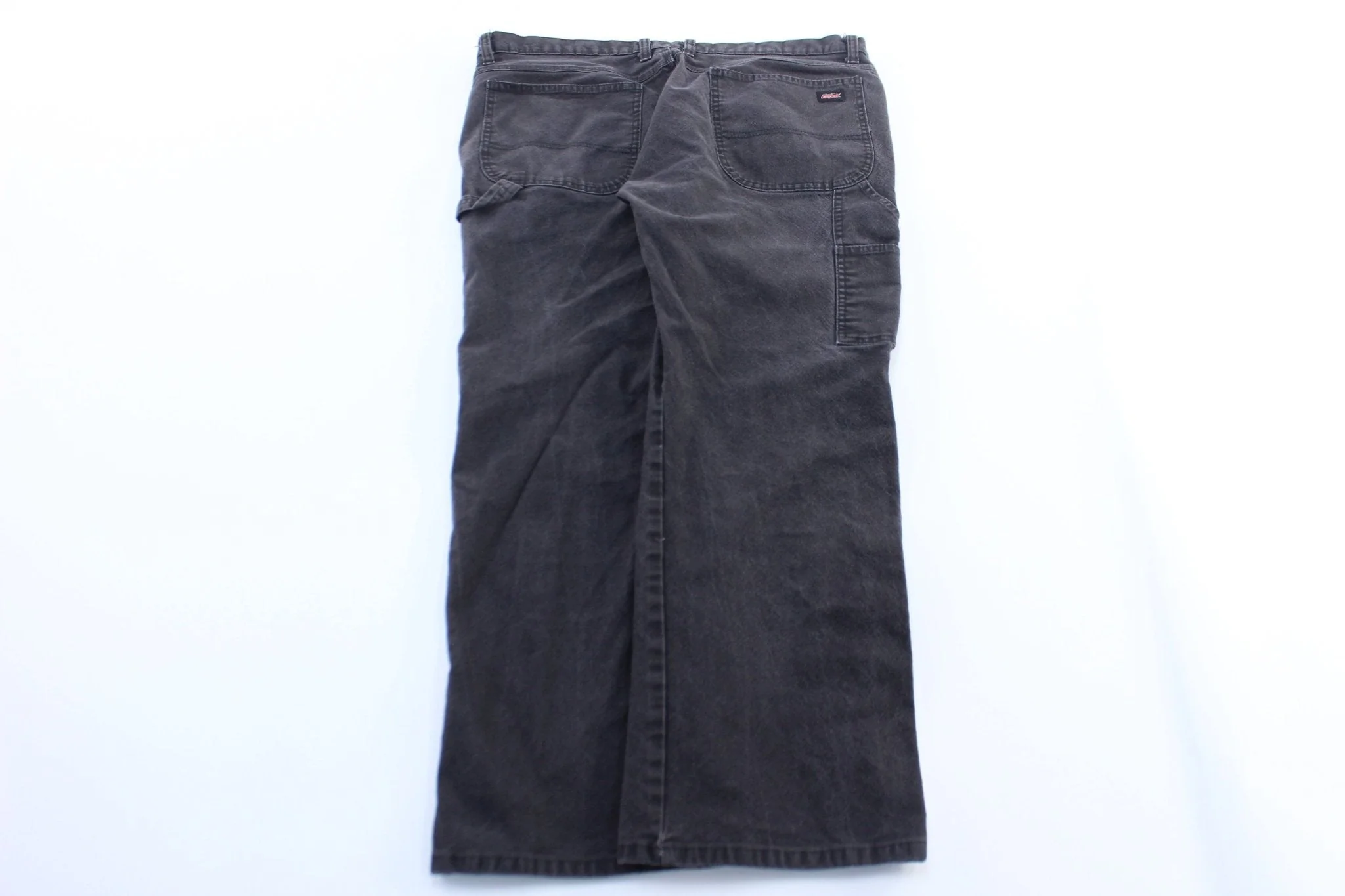 Dickie's Logo Patch Black Carpenter Pants - Image 2
