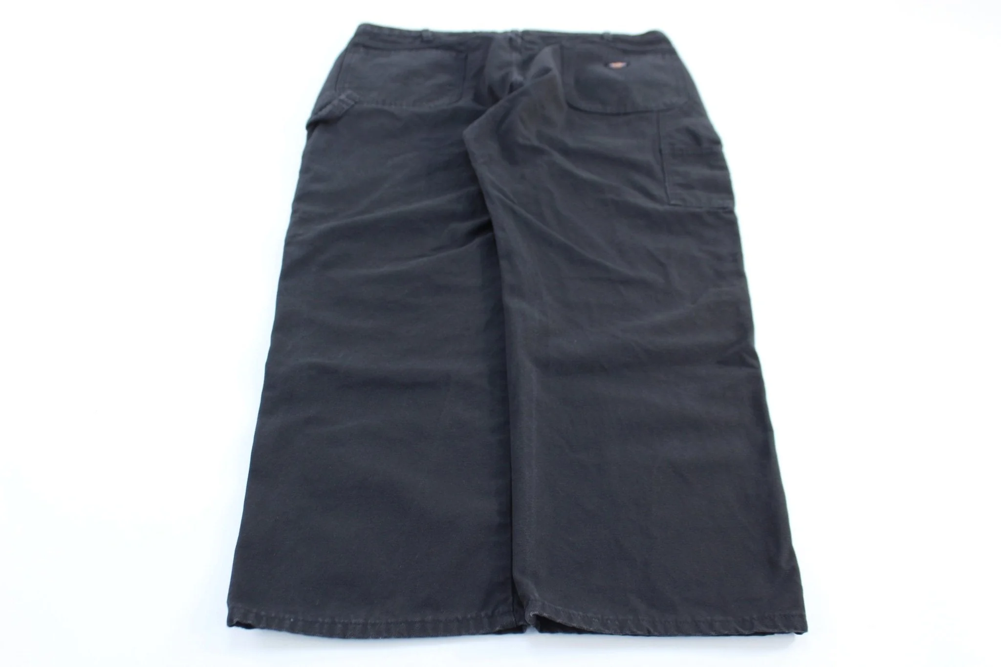 Dickie's Logo Patch Black Carpenter Pants - Image 2