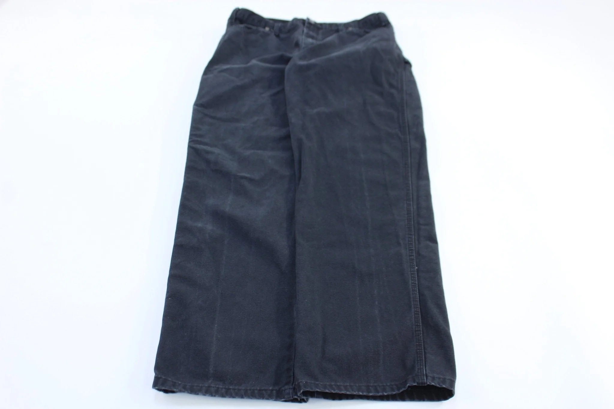 Dickie's Logo Patch Black Carpenter Pants - Image 2