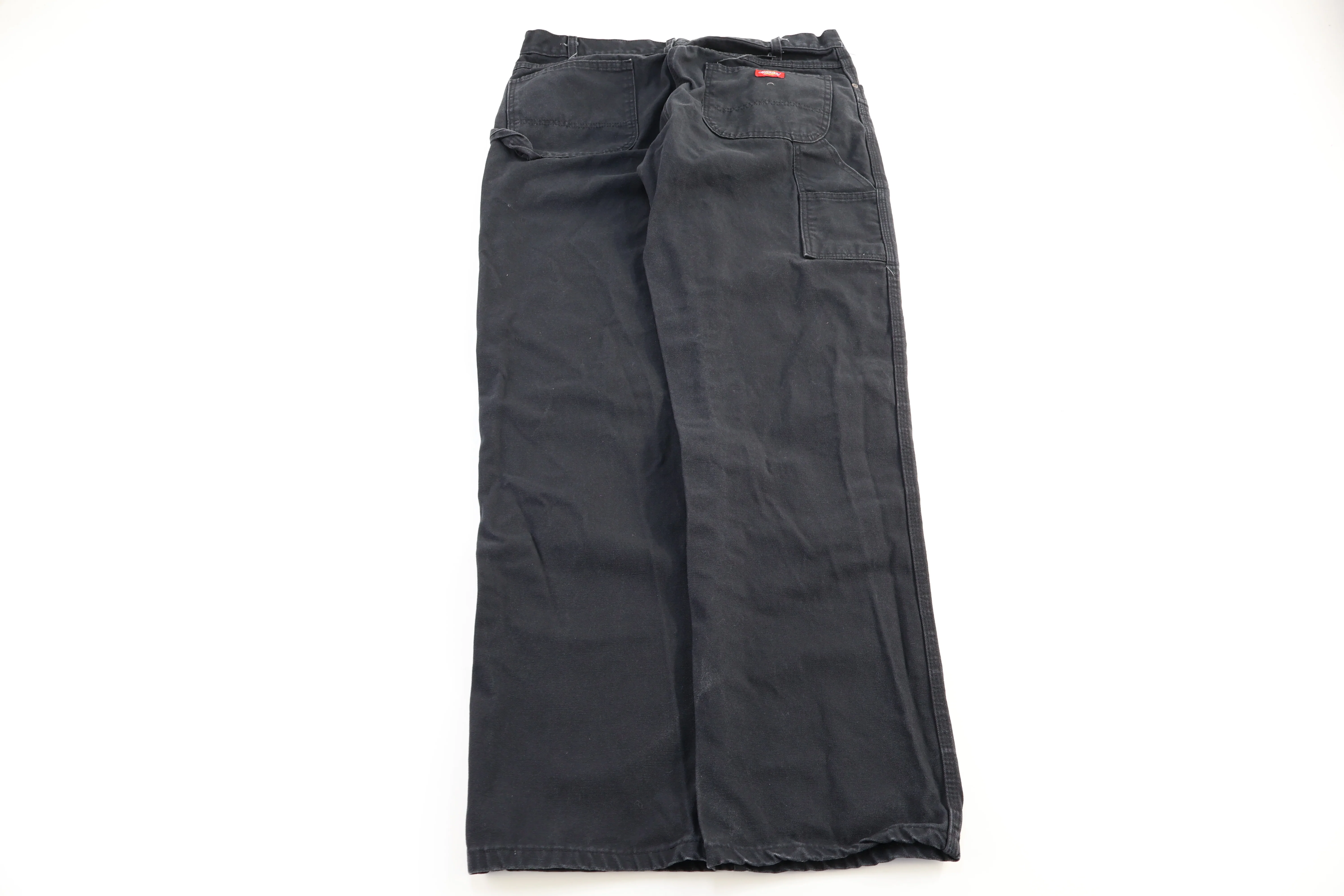 Dickies Logo Patch Black Carpenter Pants - Image 2