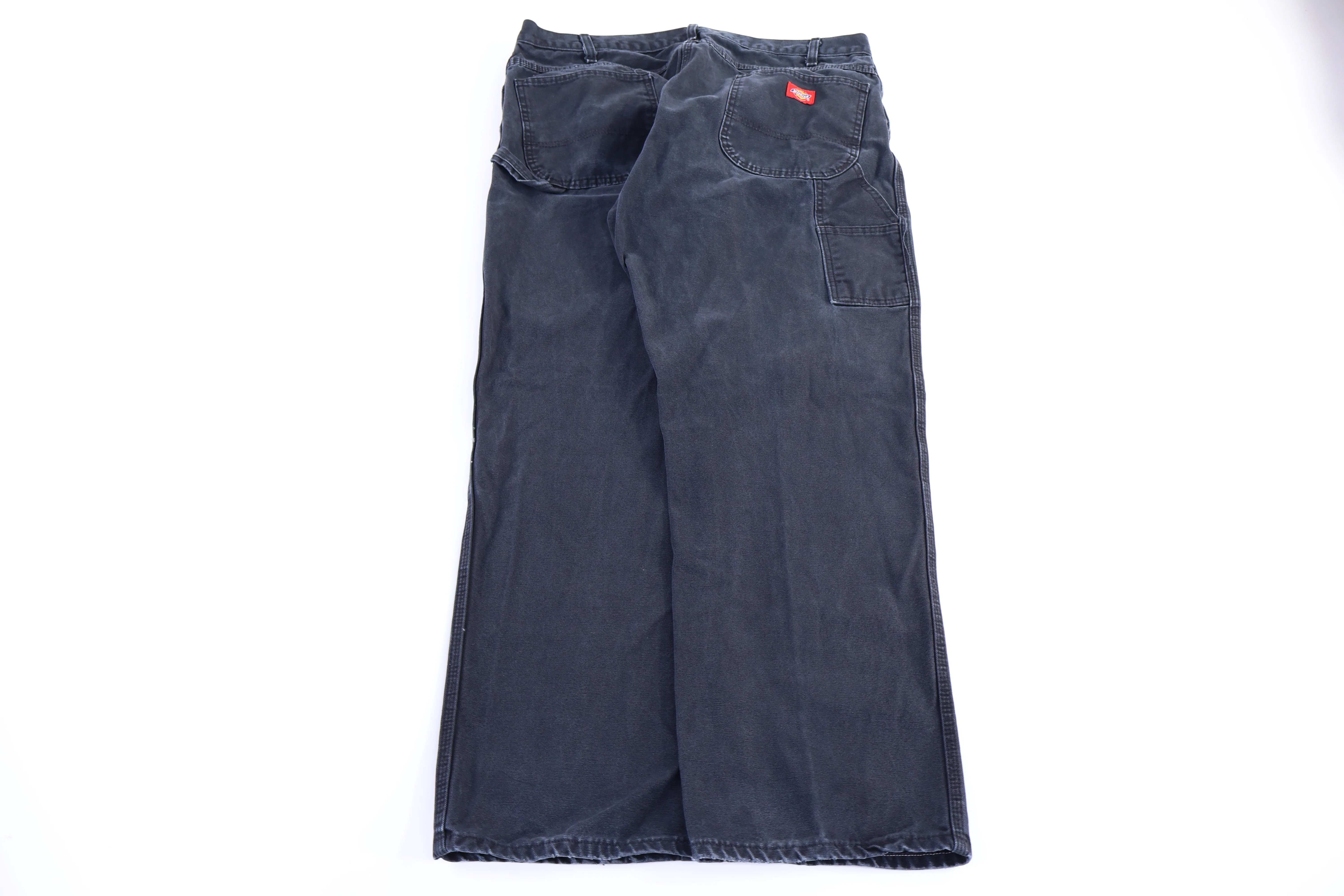 Dickies Logo Patch Black Carpenter Pants