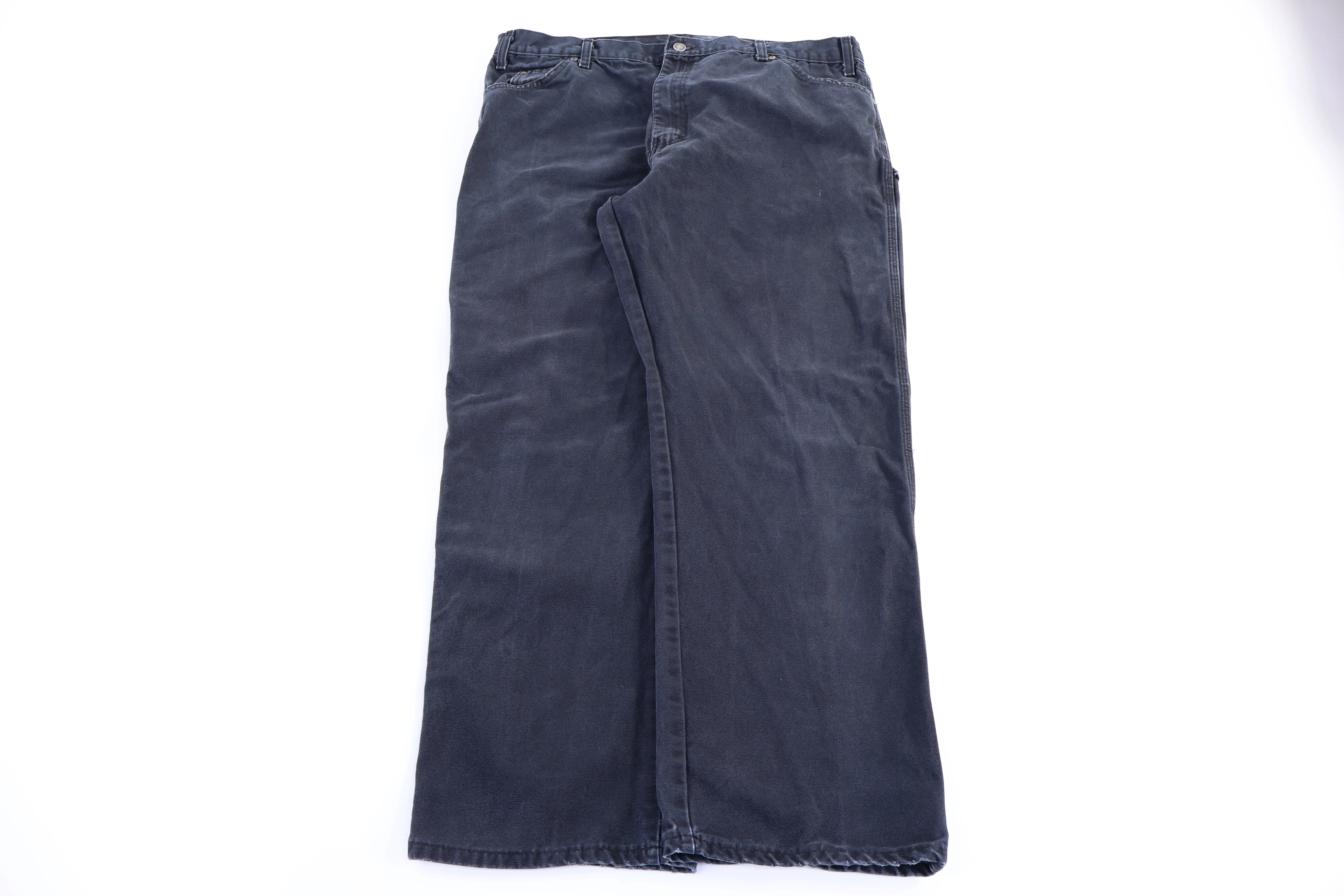 Dickies Logo Patch Black Carpenter Pants - Image 2