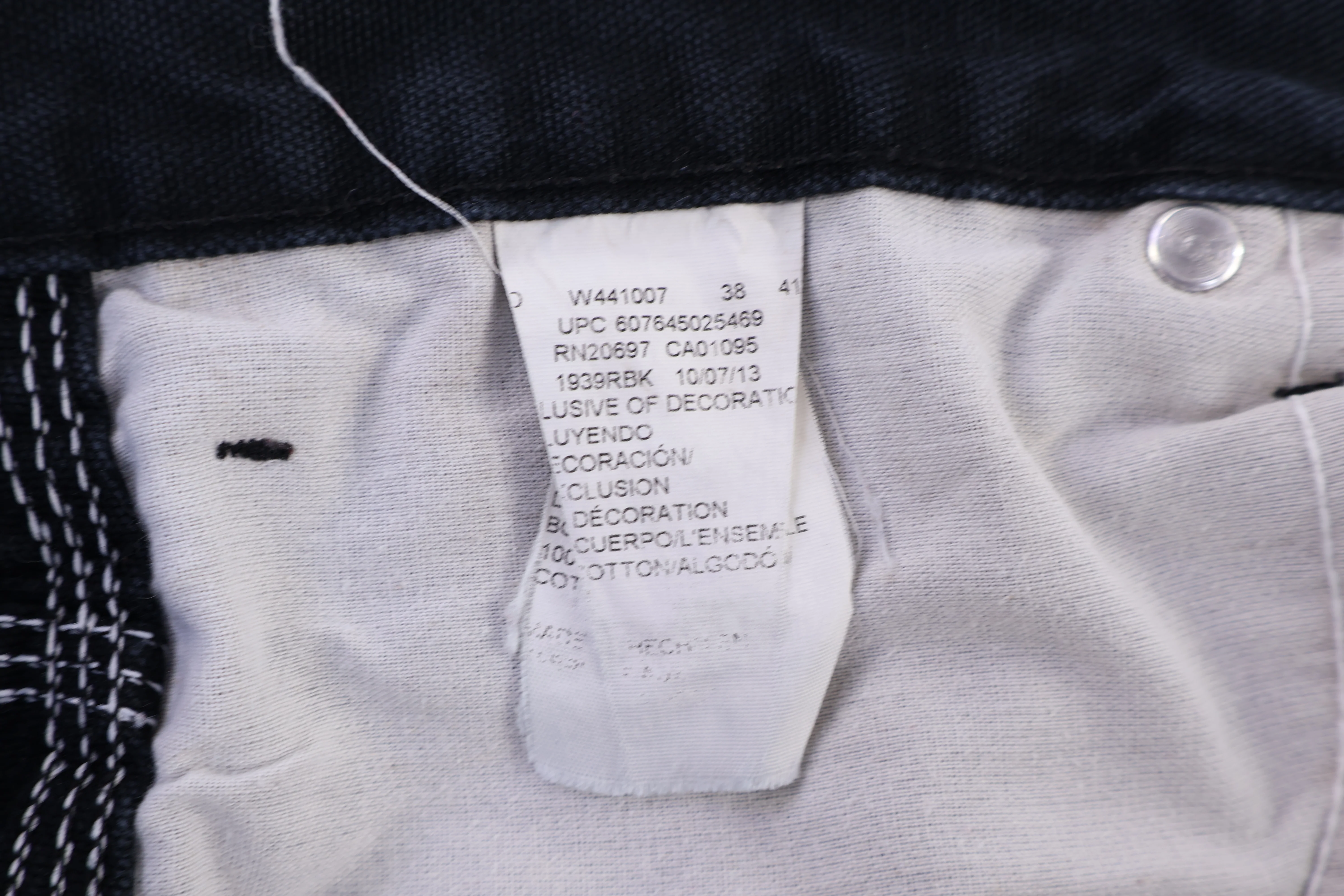 Dickies Logo Patch Black Carpenter Pants - Image 3