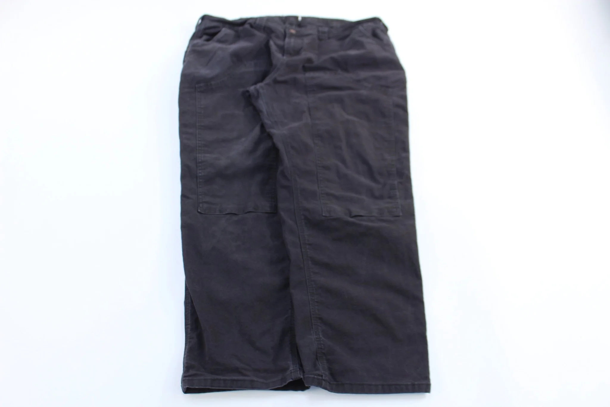 Dickies Logo Patch Black Double Knee Pants