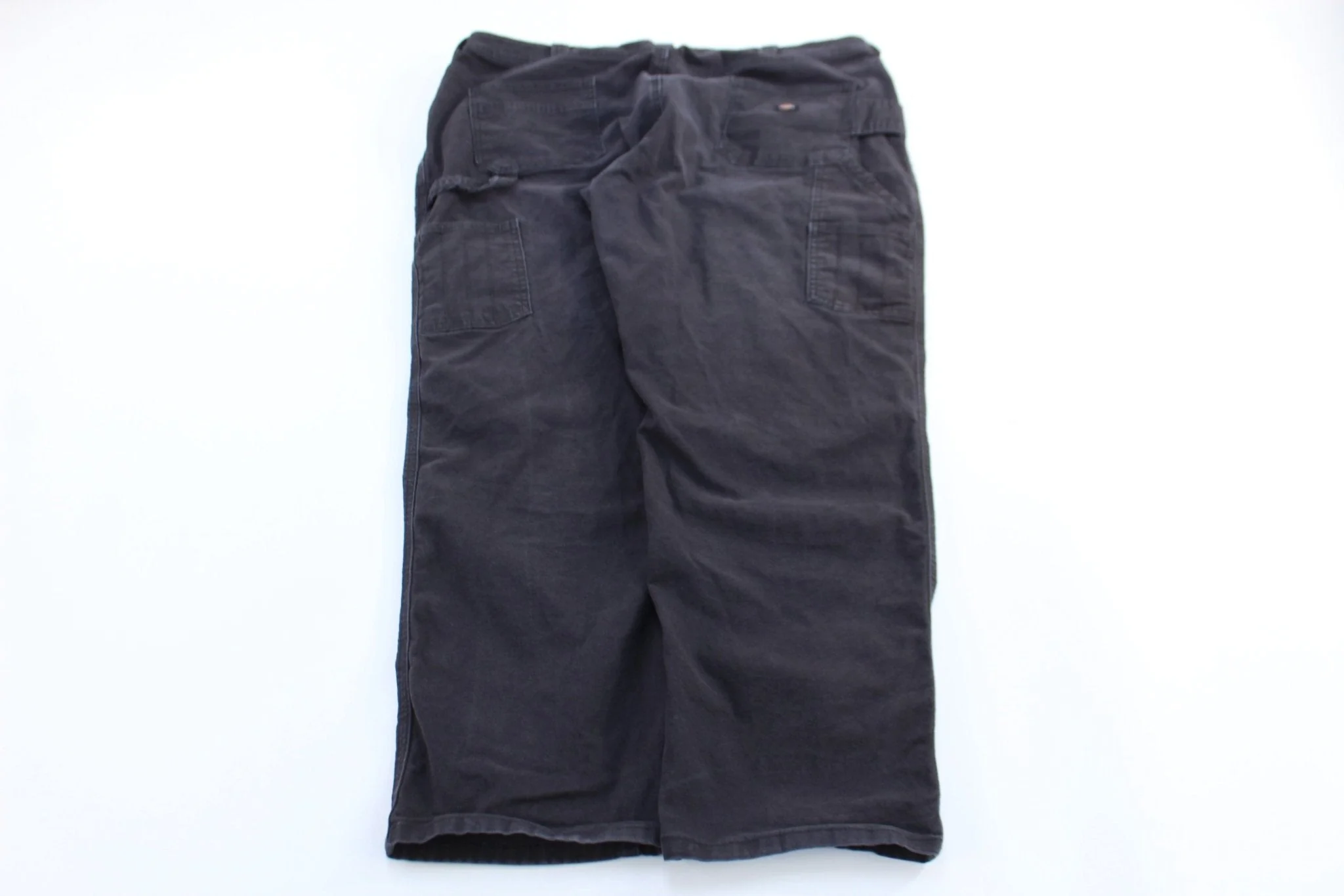 Dickies Logo Patch Black Double Knee Pants - Image 2