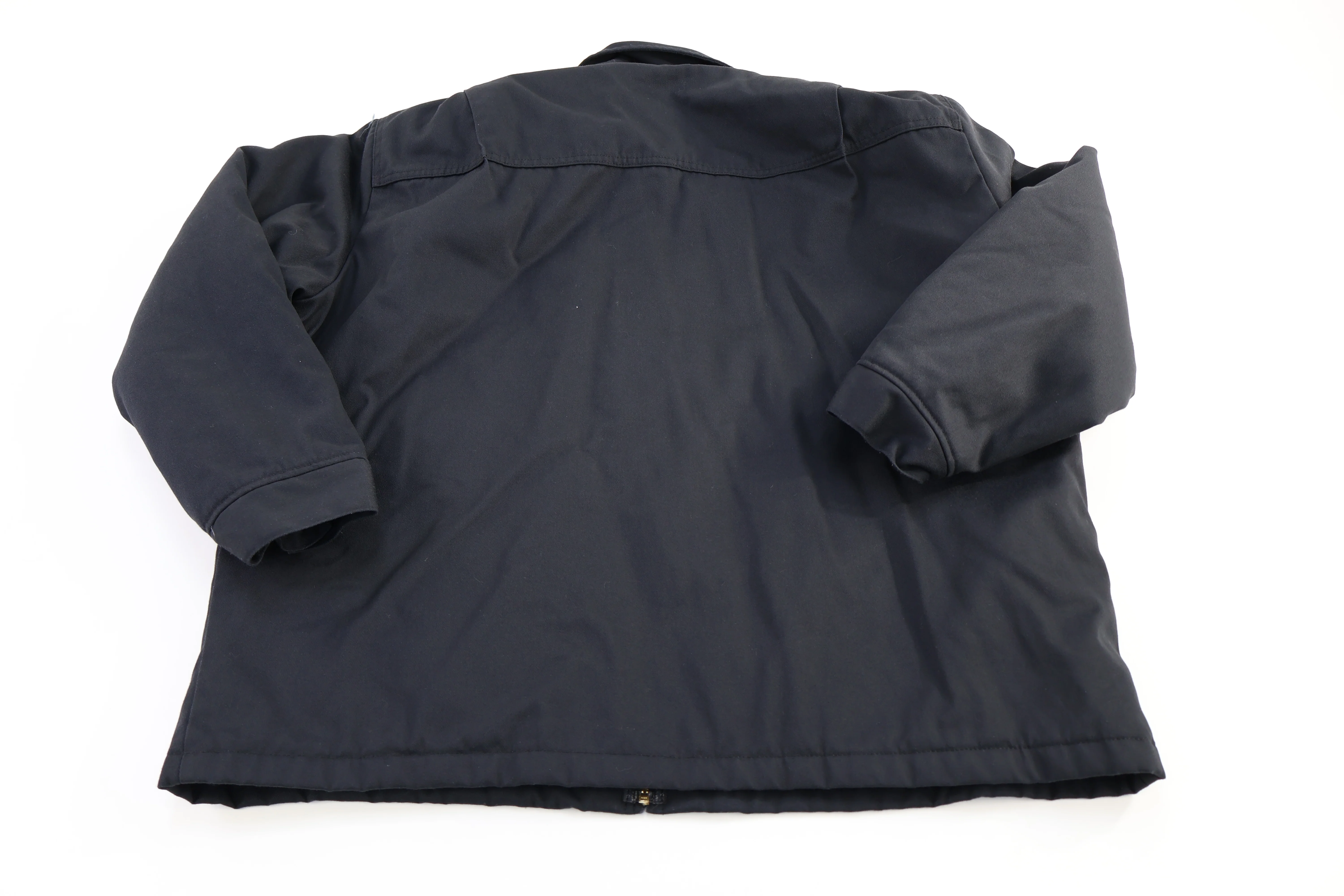 Dickies Logo Patch Black Full Zip Jacket - Image 2