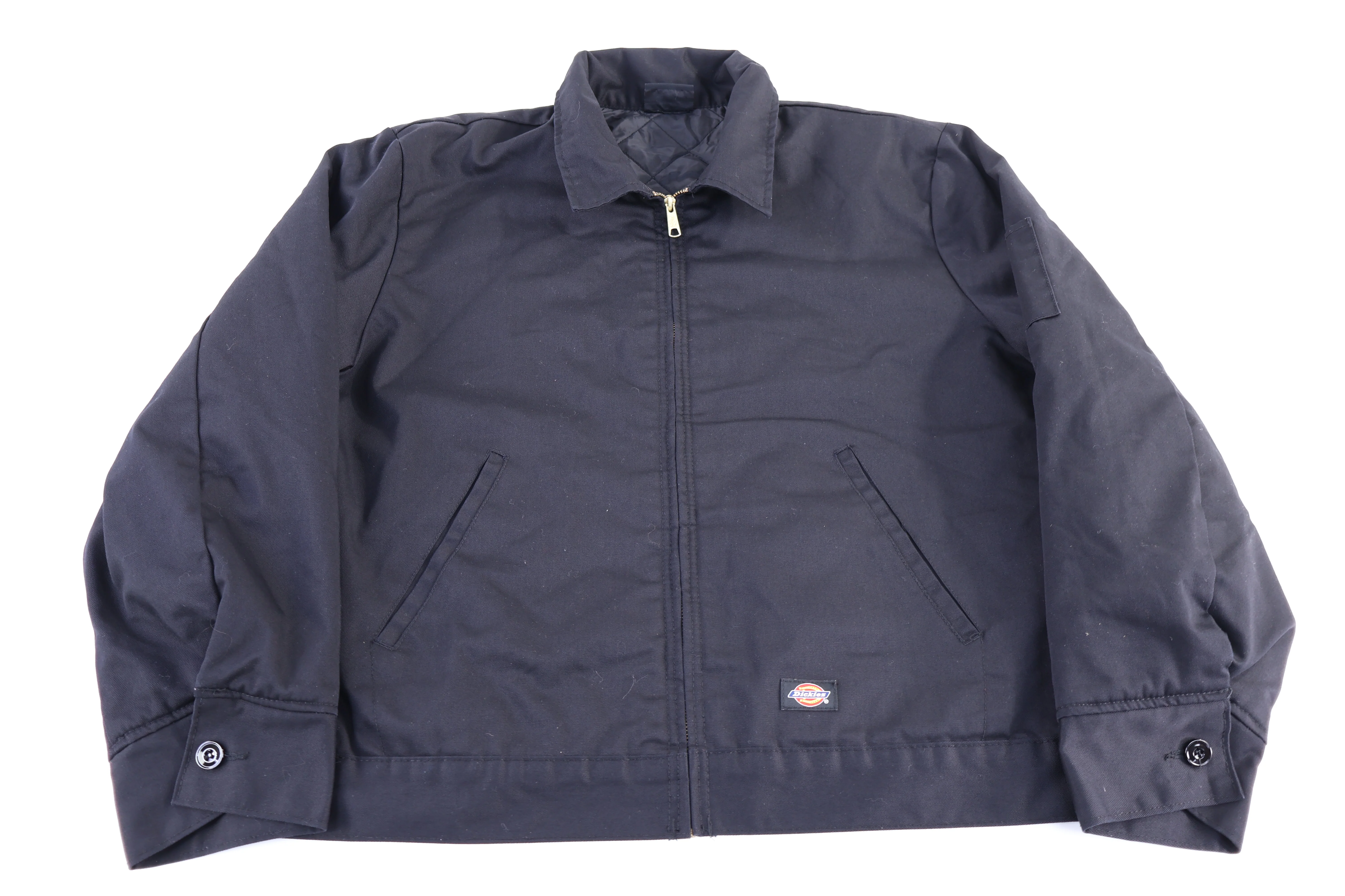 Dickie's Logo Patch Black Full Zip Jacket