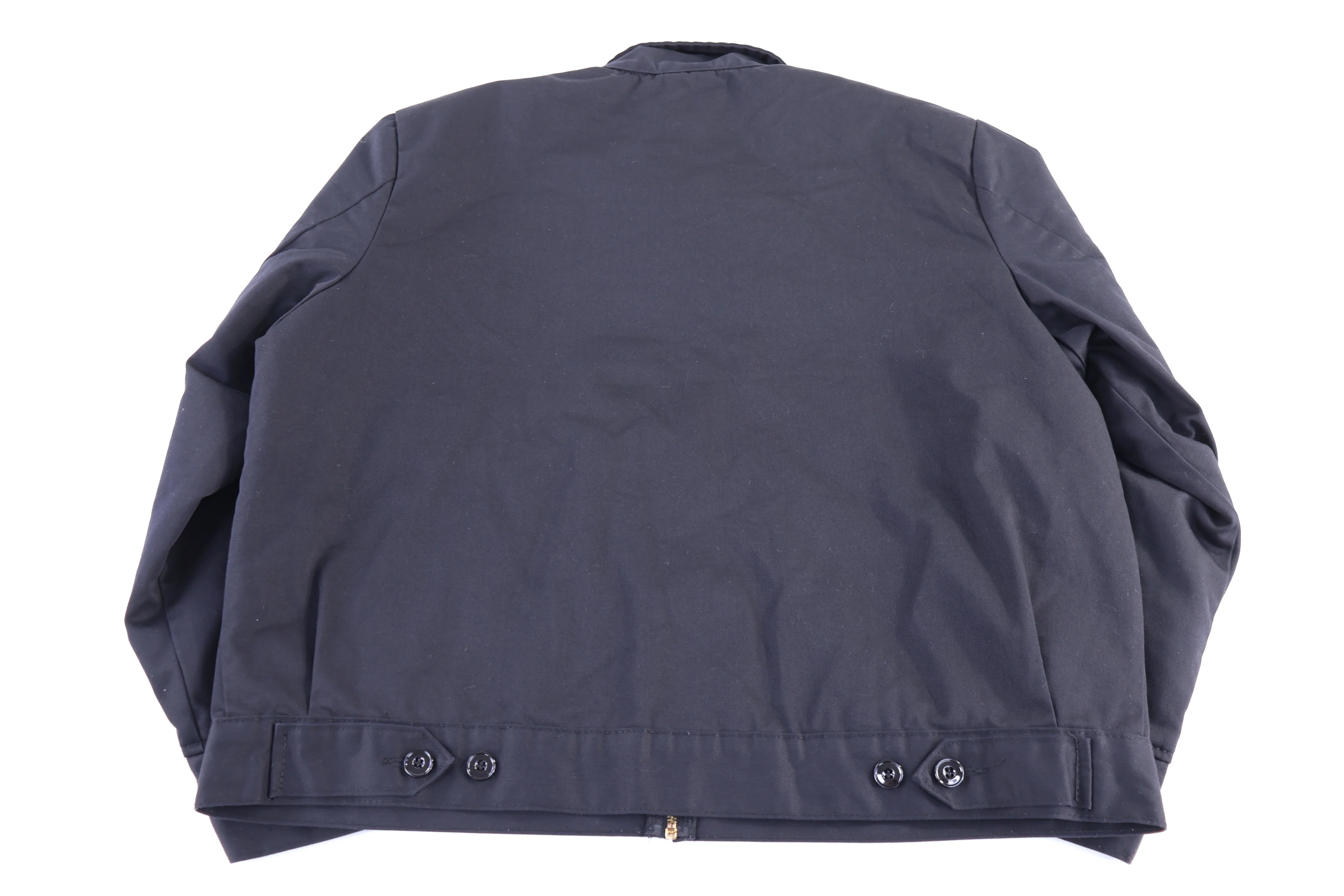 Dickie's Logo Patch Black Full Zip Jacket - Image 2