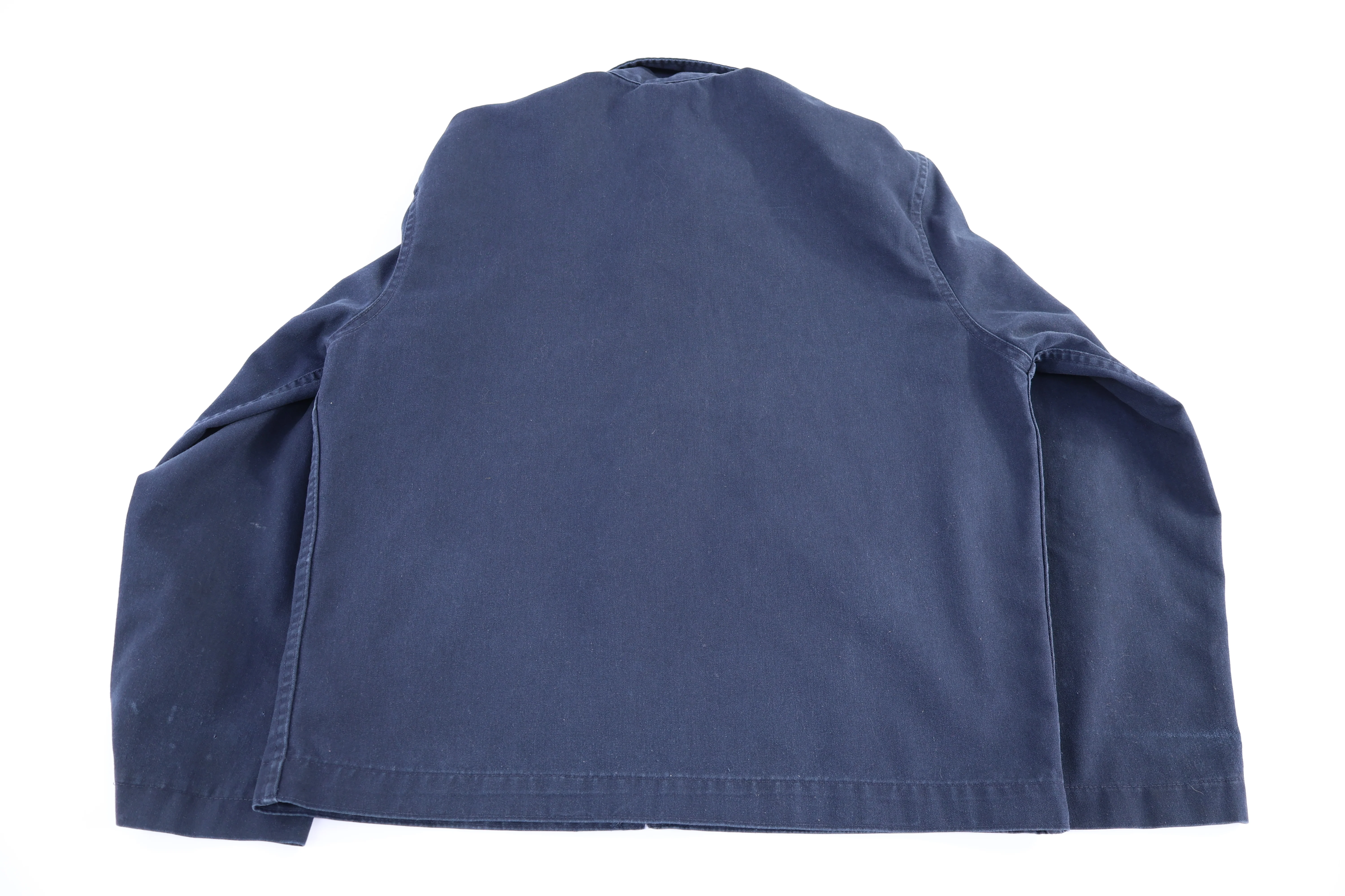 Dickies Logo Patch Blue Full Zip Jacket - Image 2