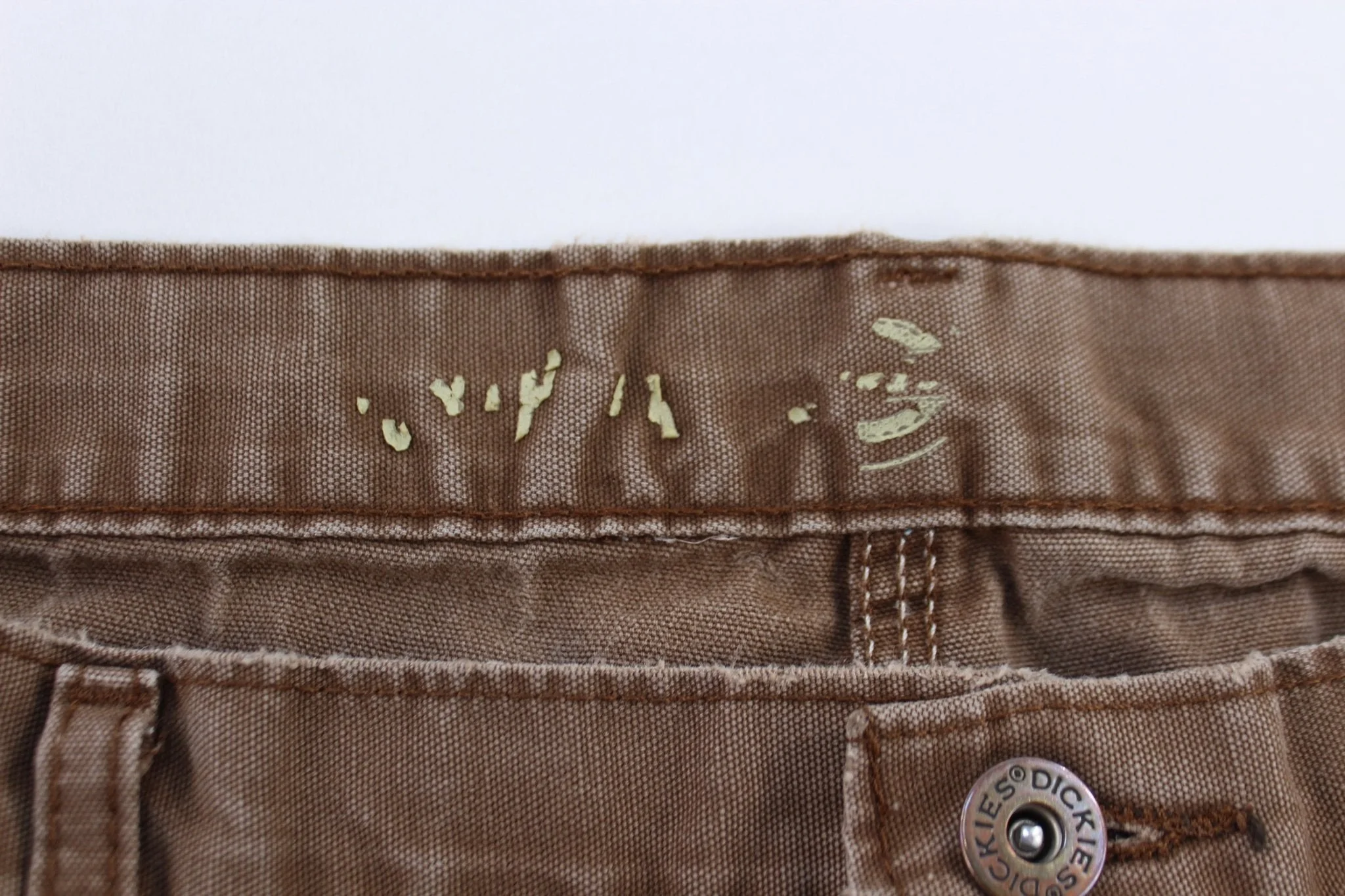 Dickies Logo Patch Brown Carpenter Pants - Image 4