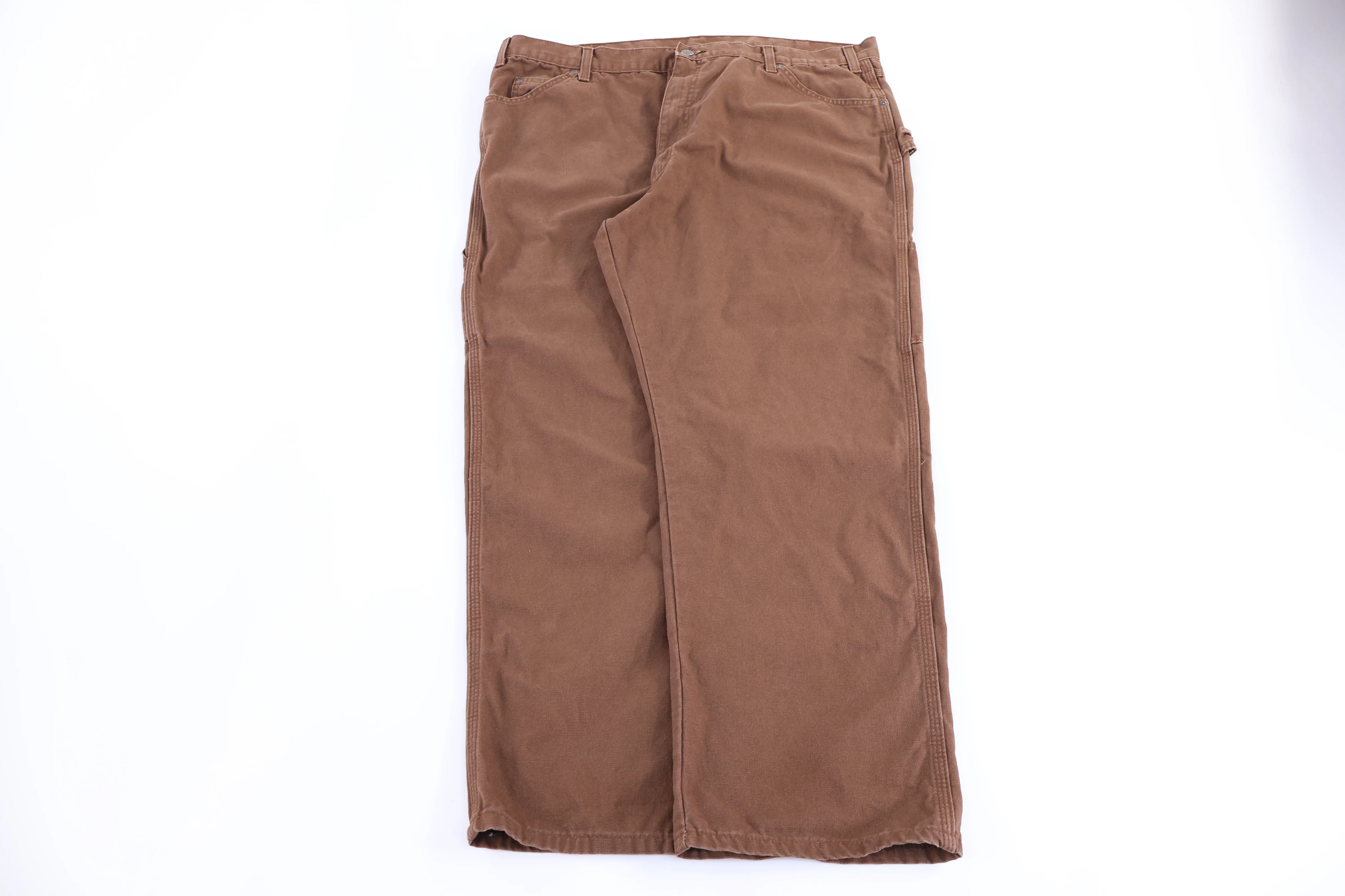 Dickies Logo Patch Brown Pants