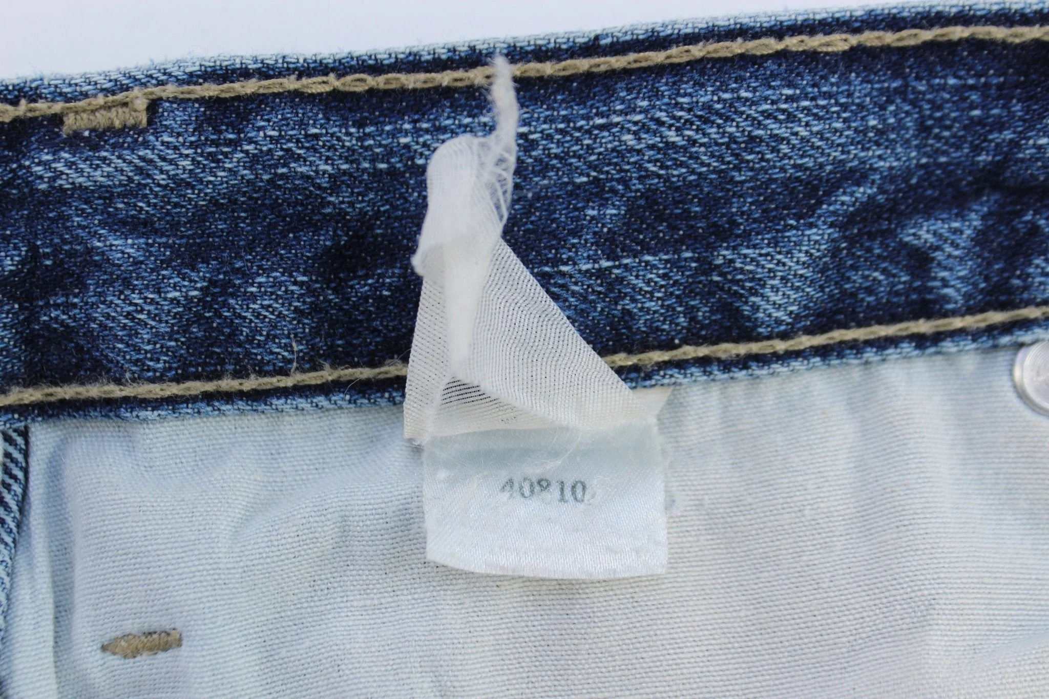 Dickie's Logo Patch Dark Wash Denim Carpenter Jeans - Image 4
