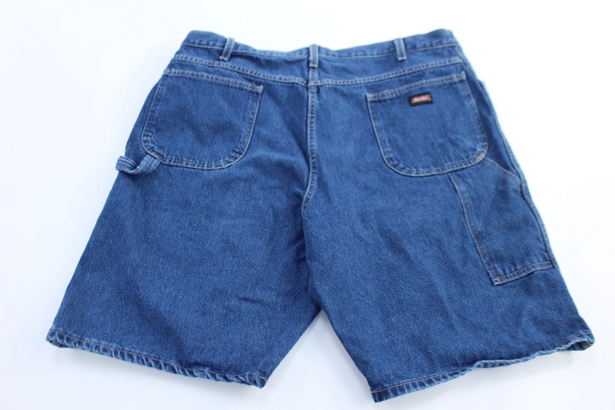 Dickie's Logo Patch Denim Carpenter Shorts - Image 2