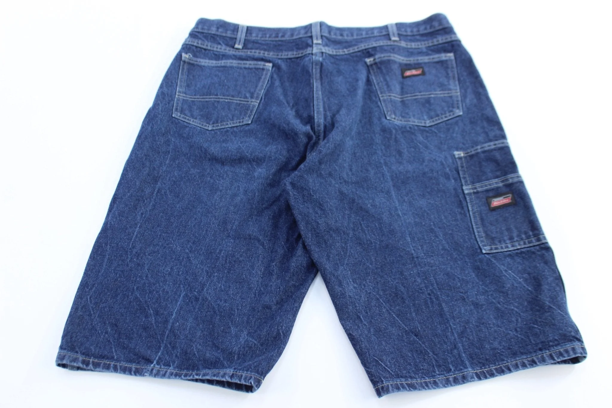 Dickie's Logo Patch Denim Carpenter Shorts - Image 2