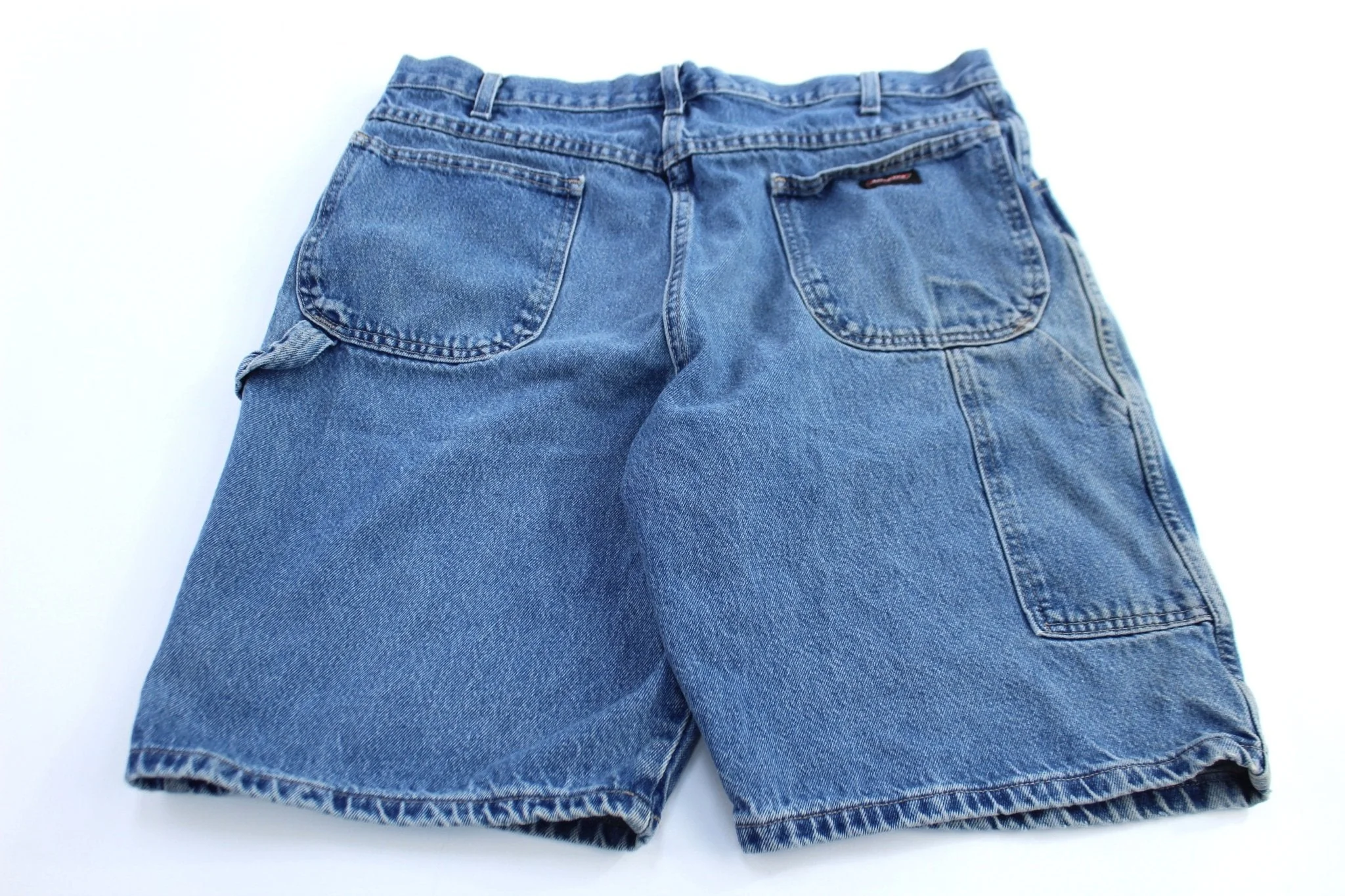 Dickie's Logo Patch Denim Carpenter Shorts - Image 2