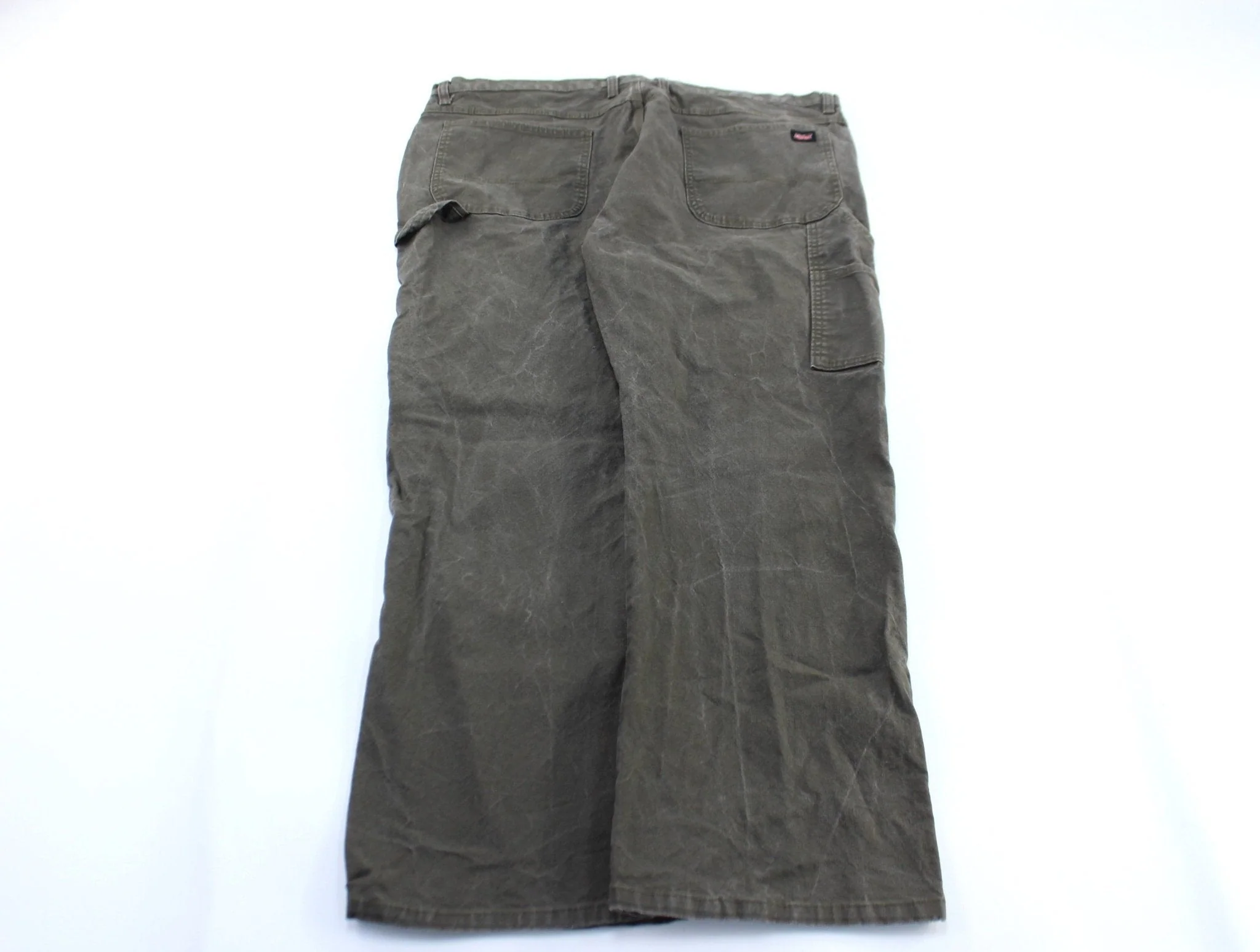 Dickie's Logo Patch Green Carpenter Pants - Image 2