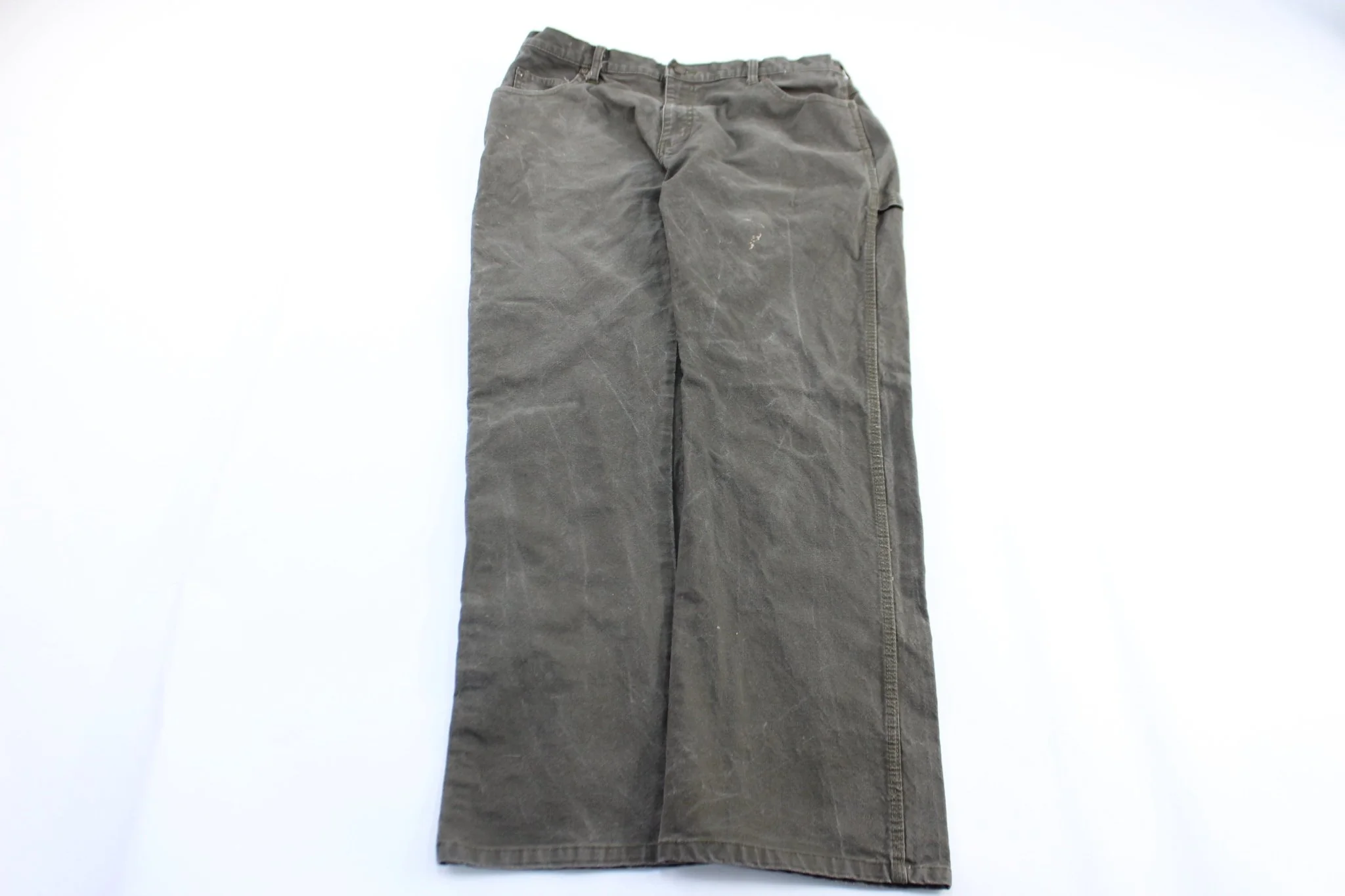 Dickie's Logo Patch Green Carpenter Pants