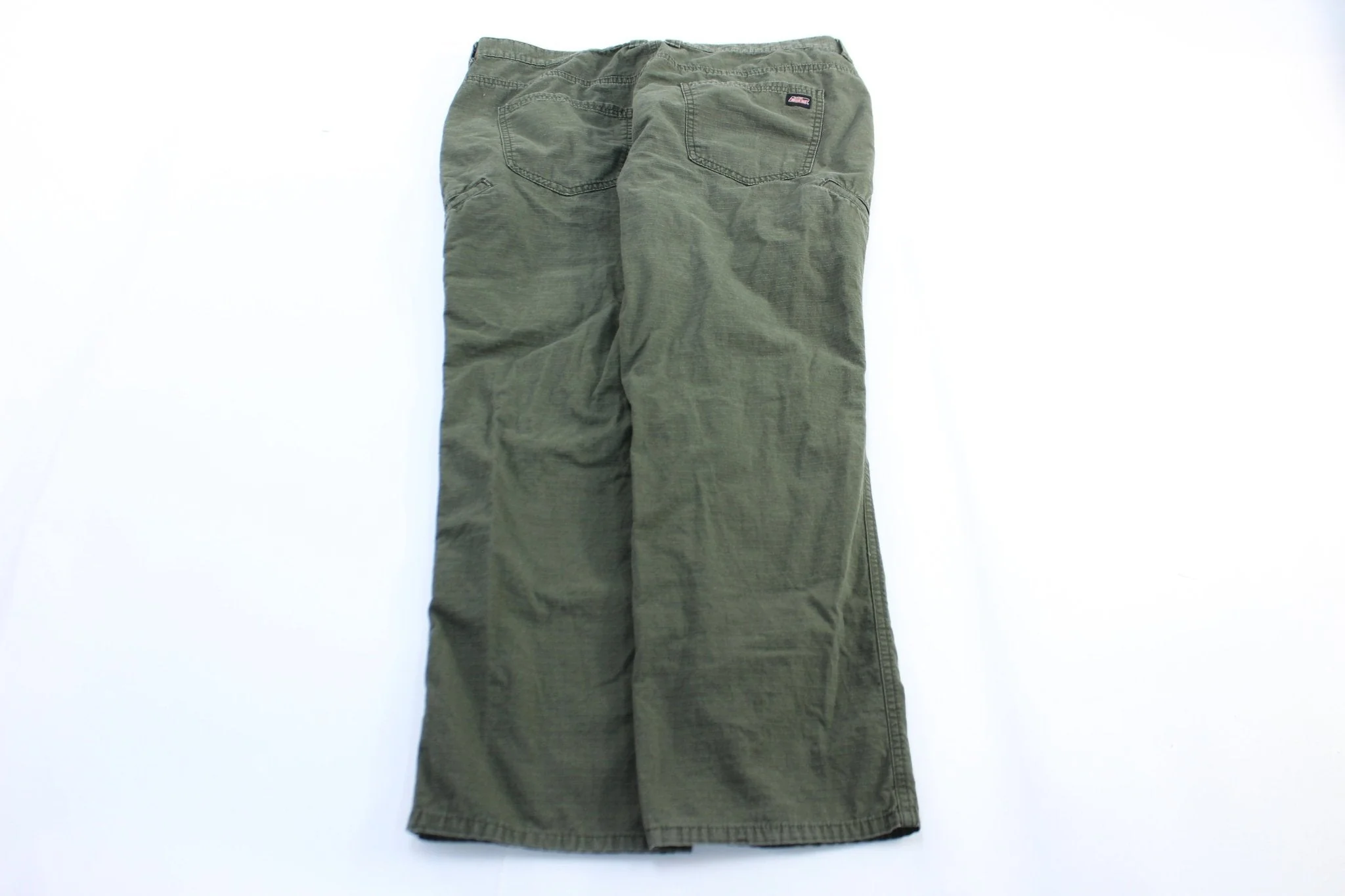 Dickie's Logo Patch Green Carpenter Pants - Image 2