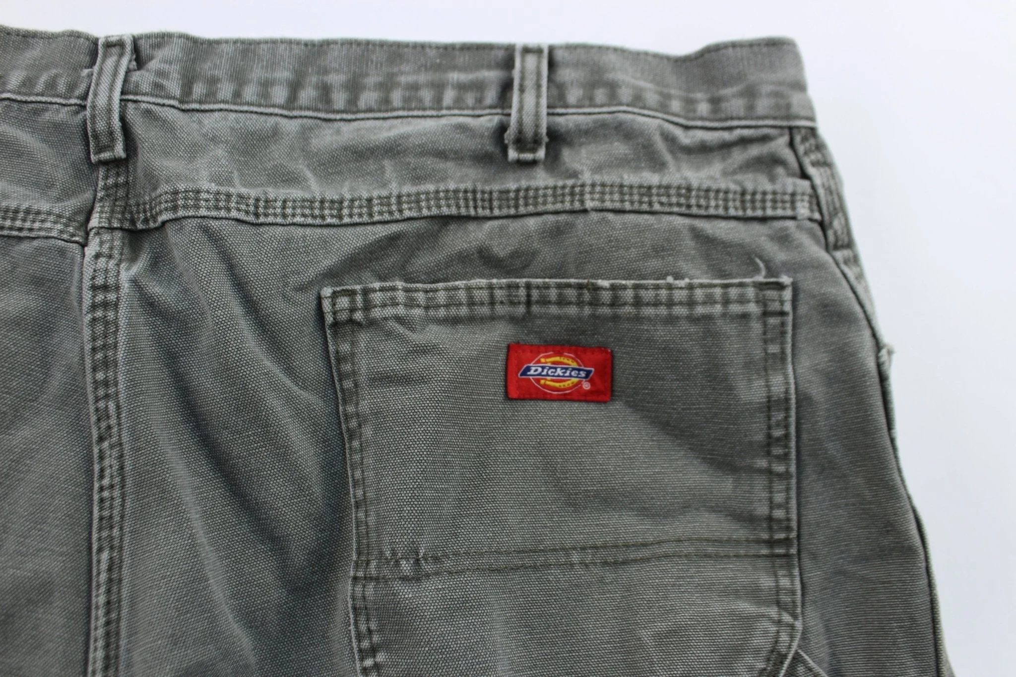 Dickie's Logo Patch Green Carpenter Pants - Image 4