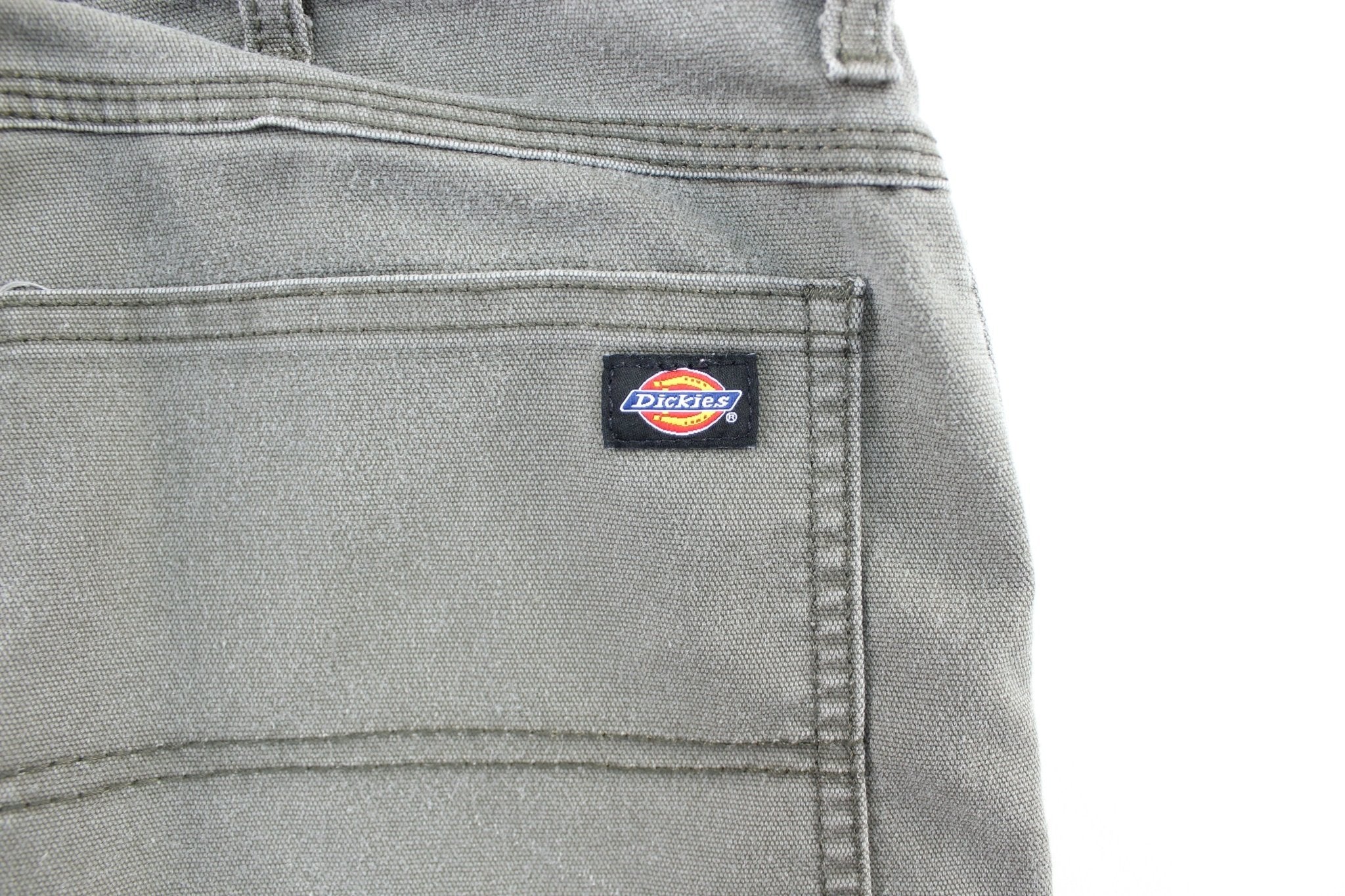 Dickie's Logo Patch Green Carpenter Pants - Image 3