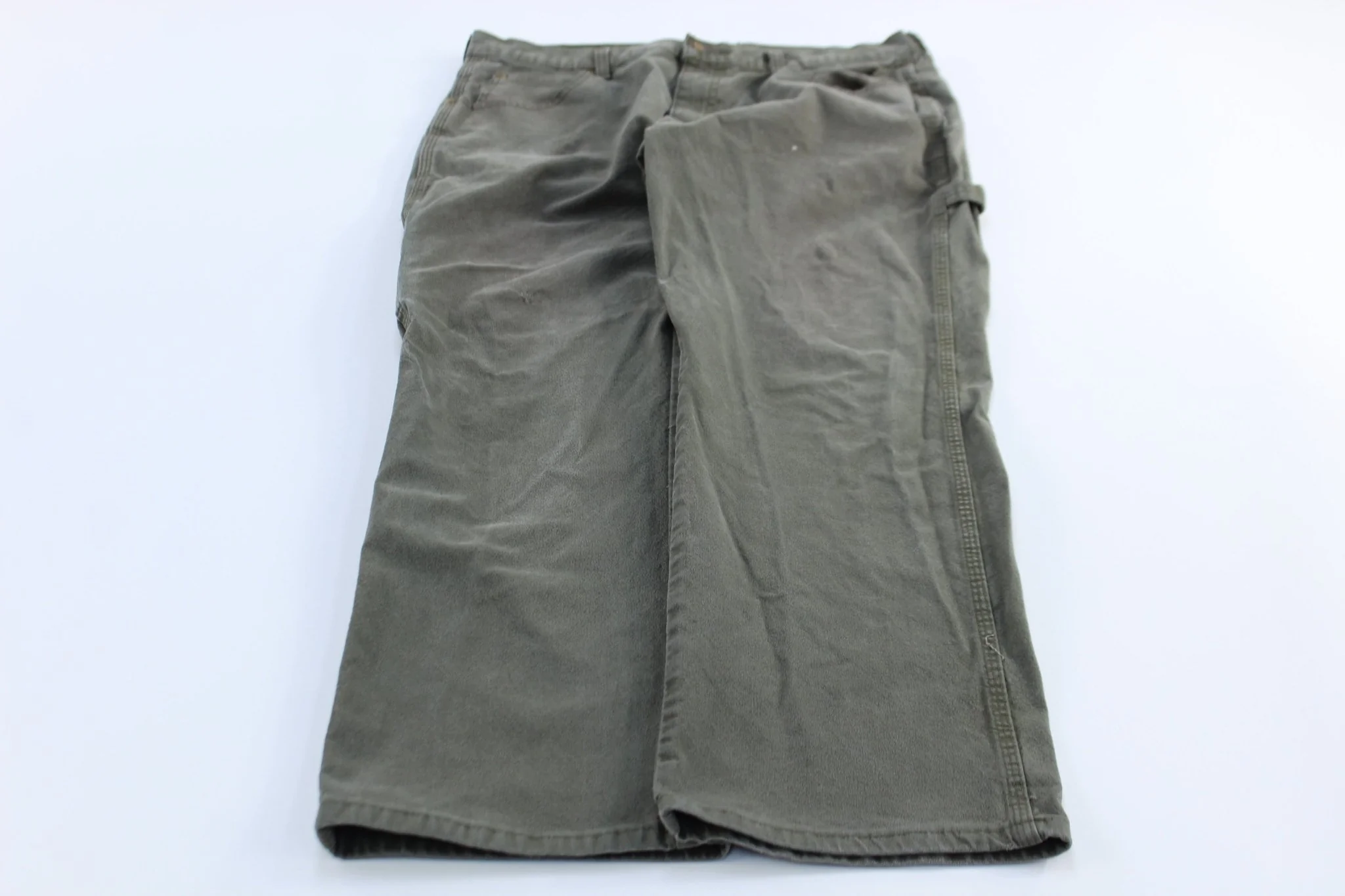 Dickie's Logo Patch Green Carpenter Pants