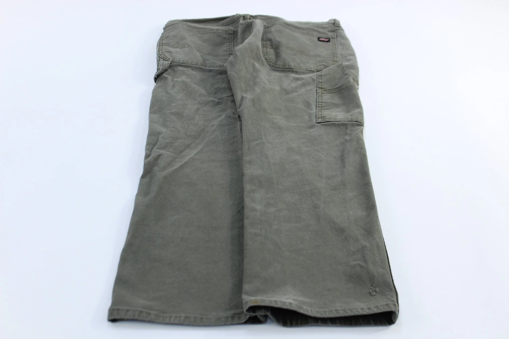 Dickie's Logo Patch Green Carpenter Pants - Image 2