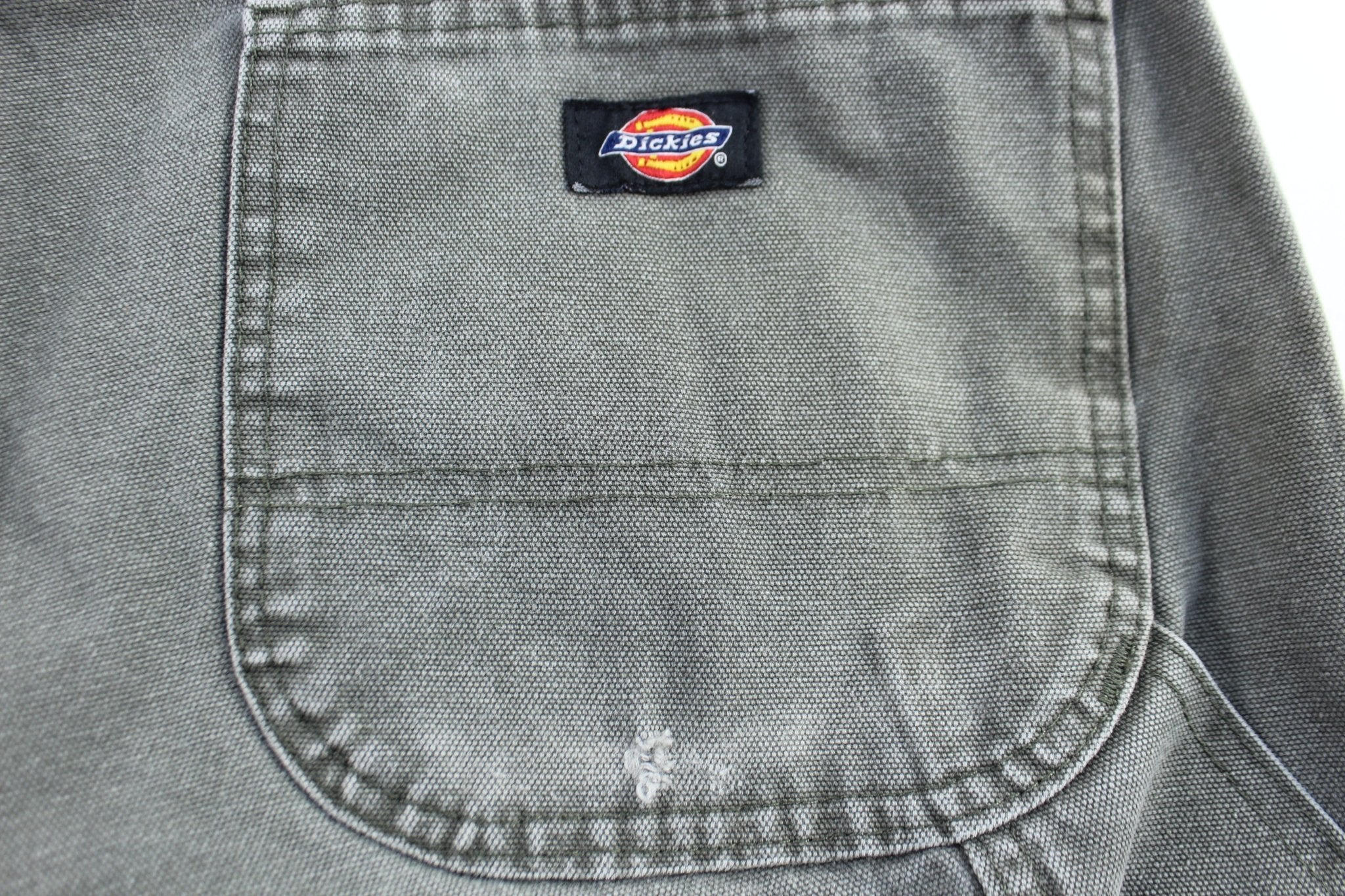 Dickie's Logo Patch Green Carpenter Pants - Image 4