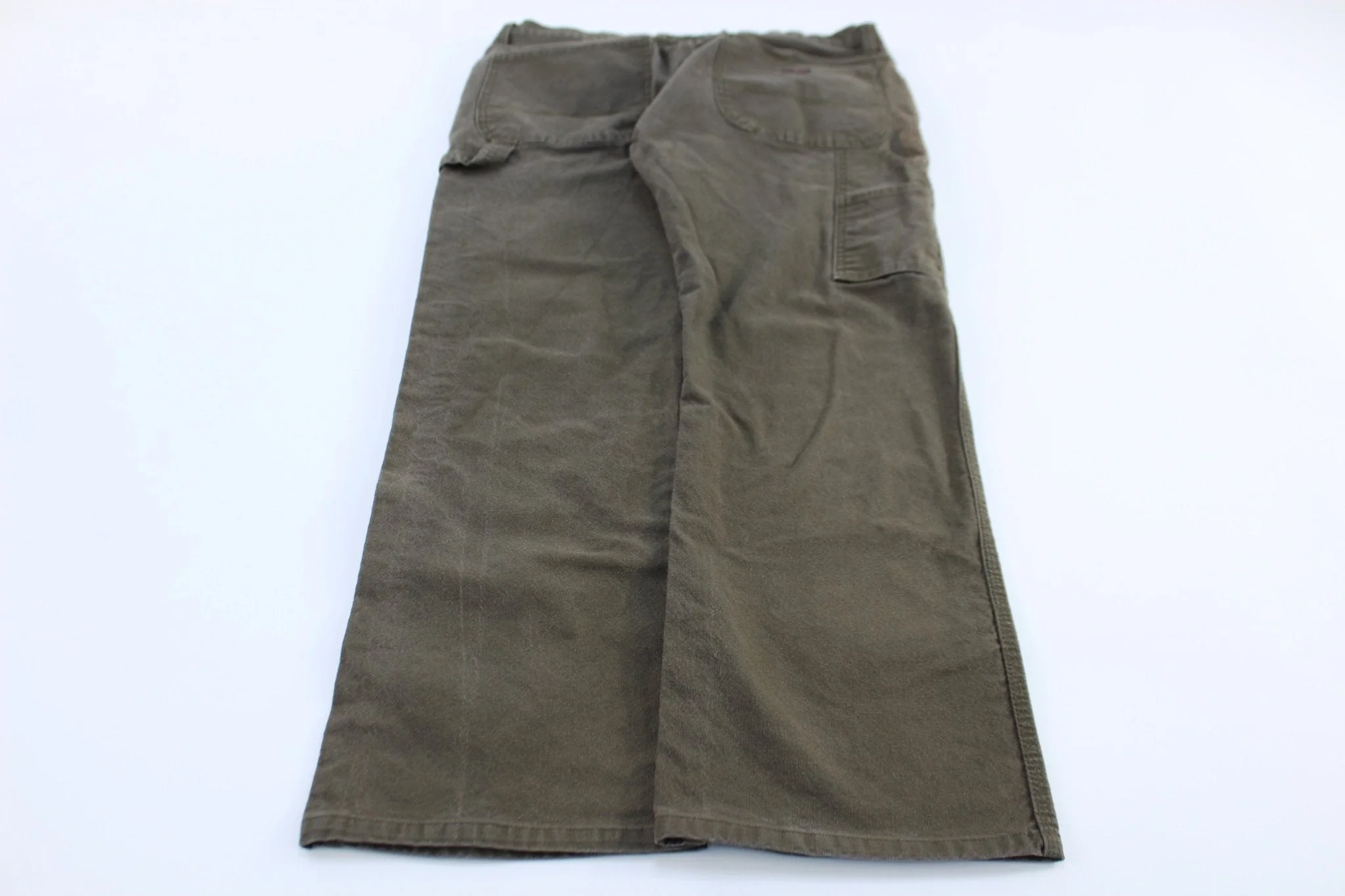 Dickie's Logo Patch Green Carpenter Pants - Image 2