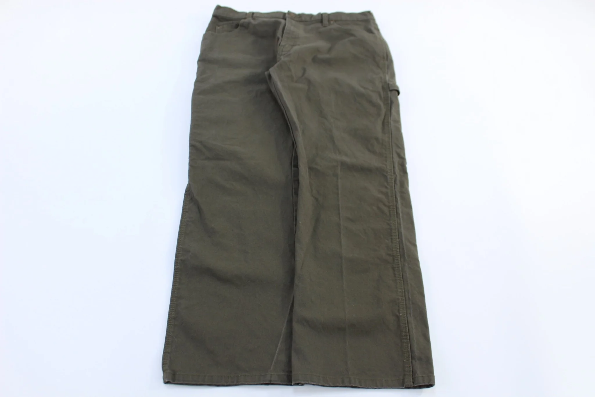Dickie's Logo Patch Green Carpenter Pants