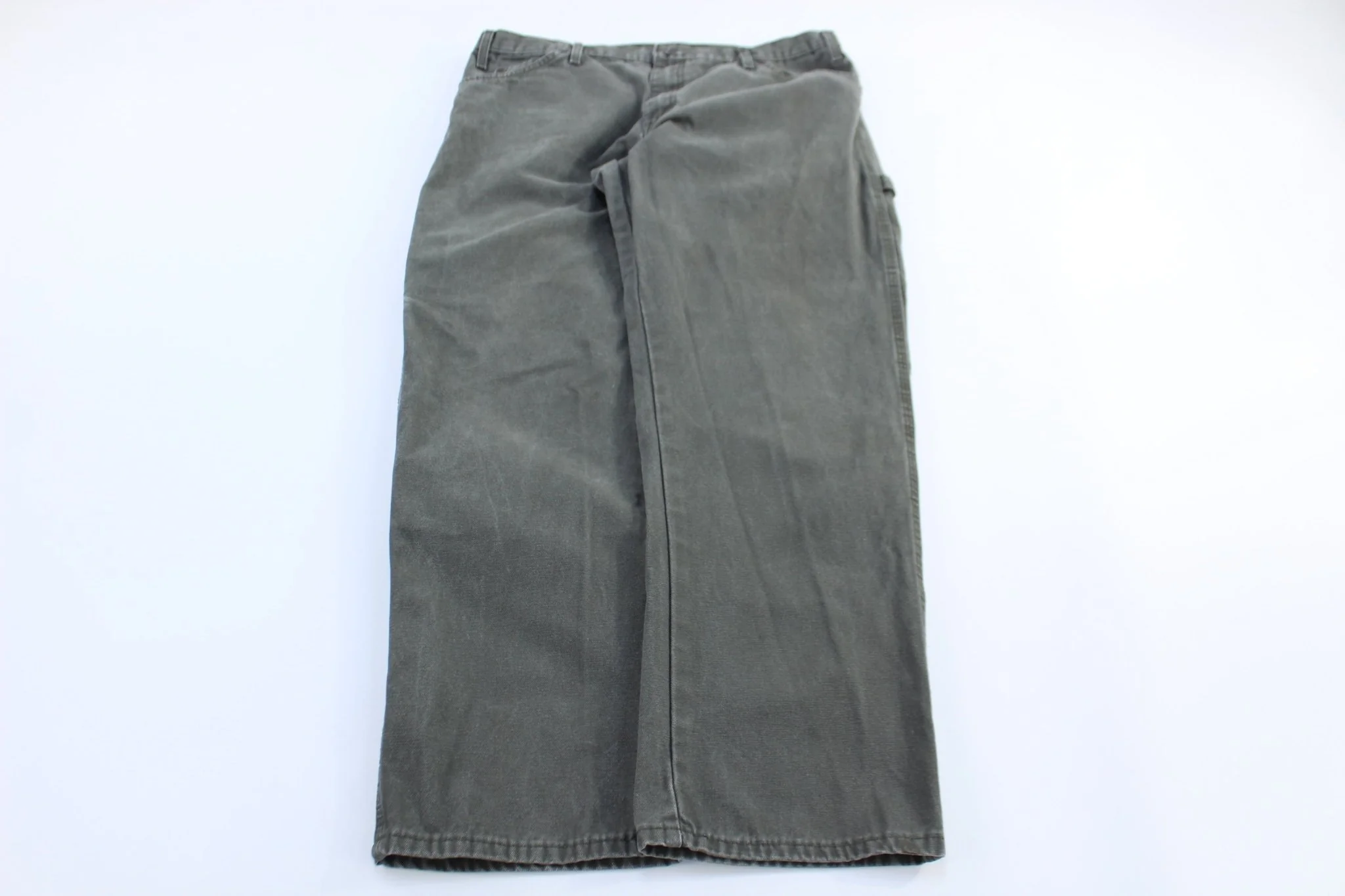 Dickie's Logo Patch Green Carpenter Pants