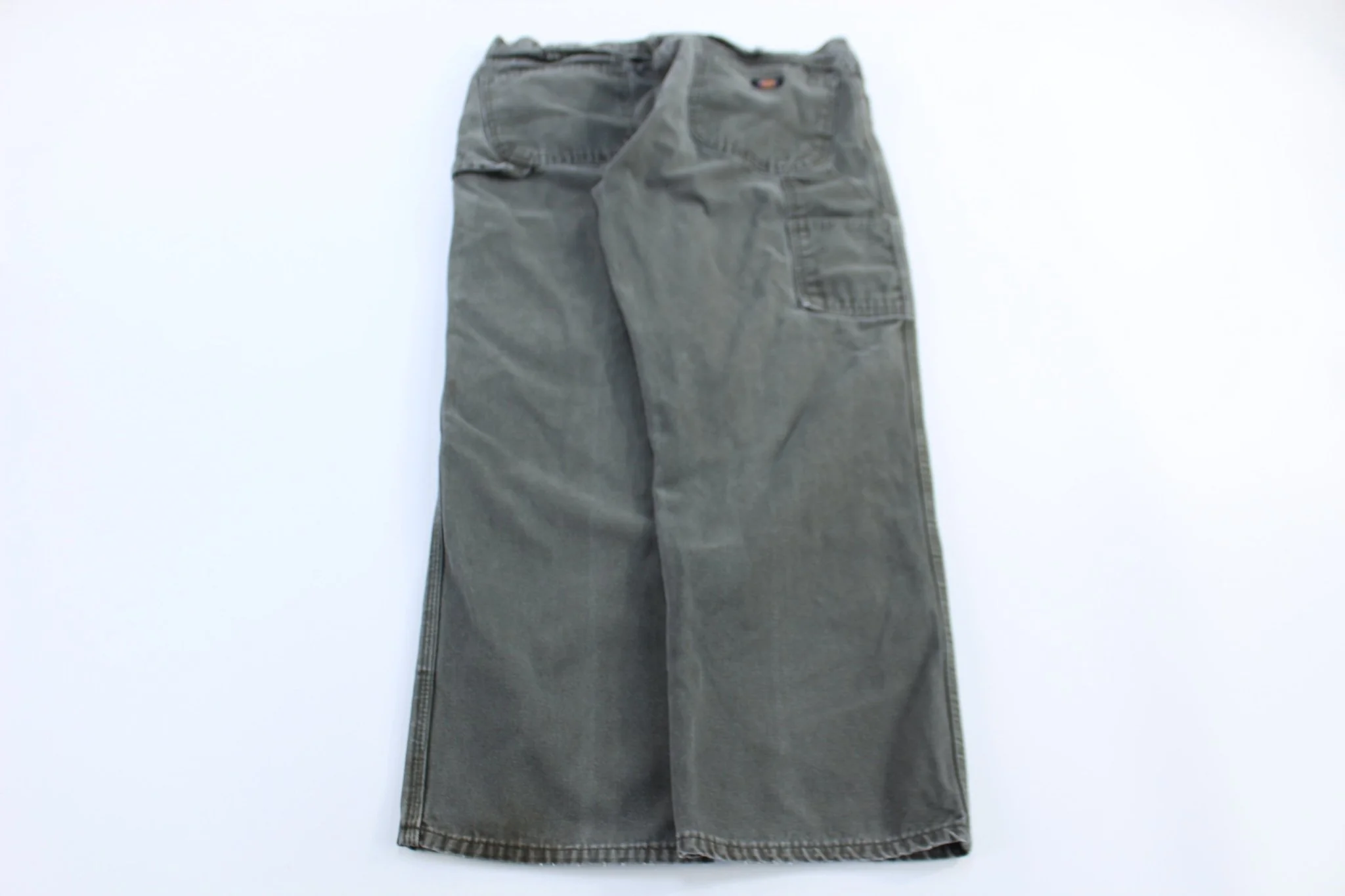 Dickie's Logo Patch Green Carpenter Pants