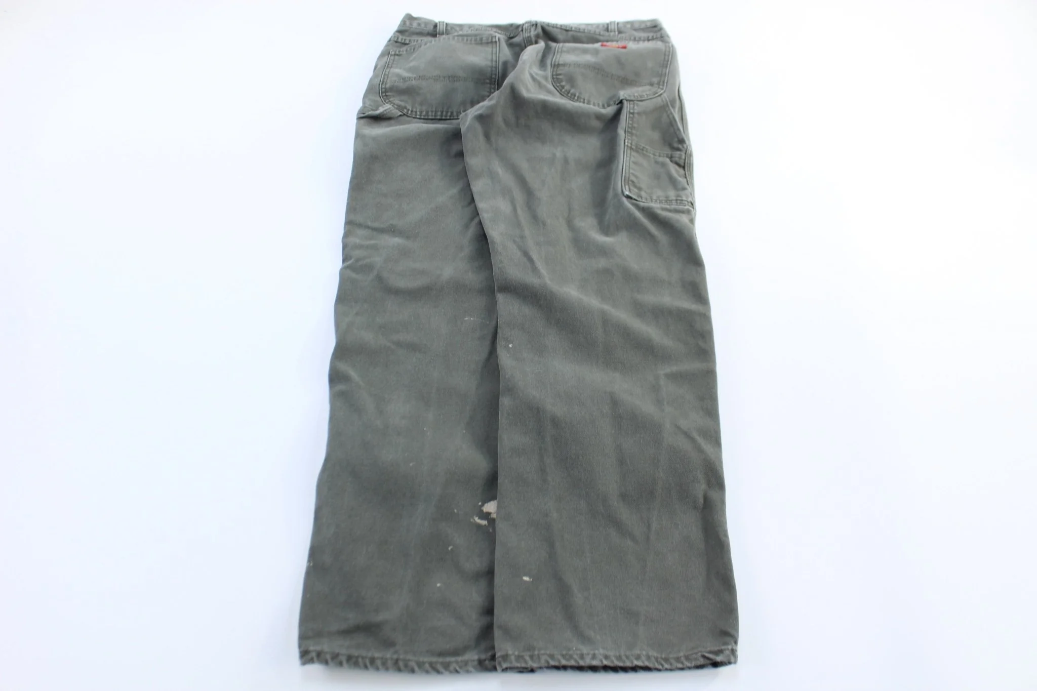 Dickies Logo Patch Green Carpenter Pants