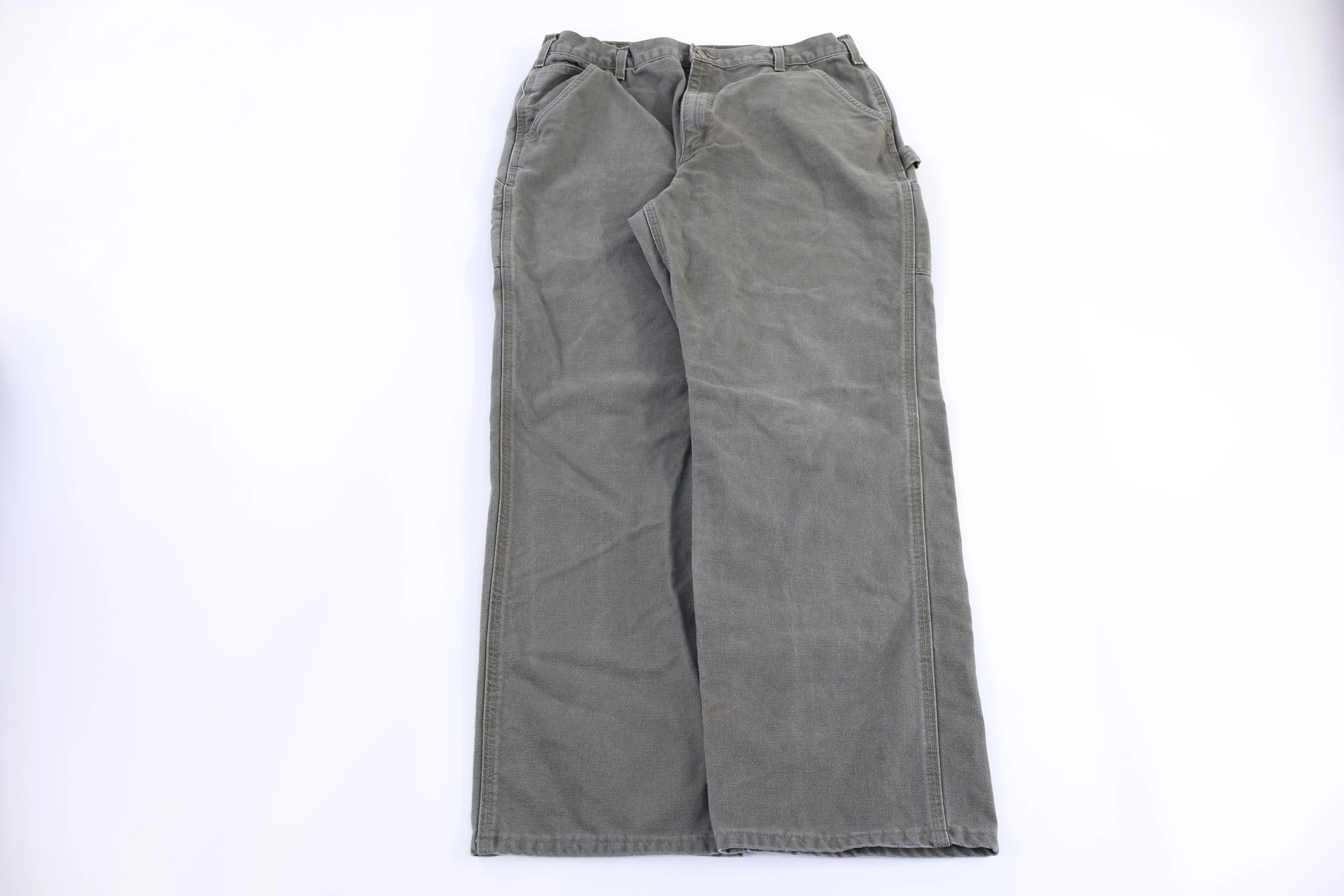 Carhartt Logo Patch Green Pants