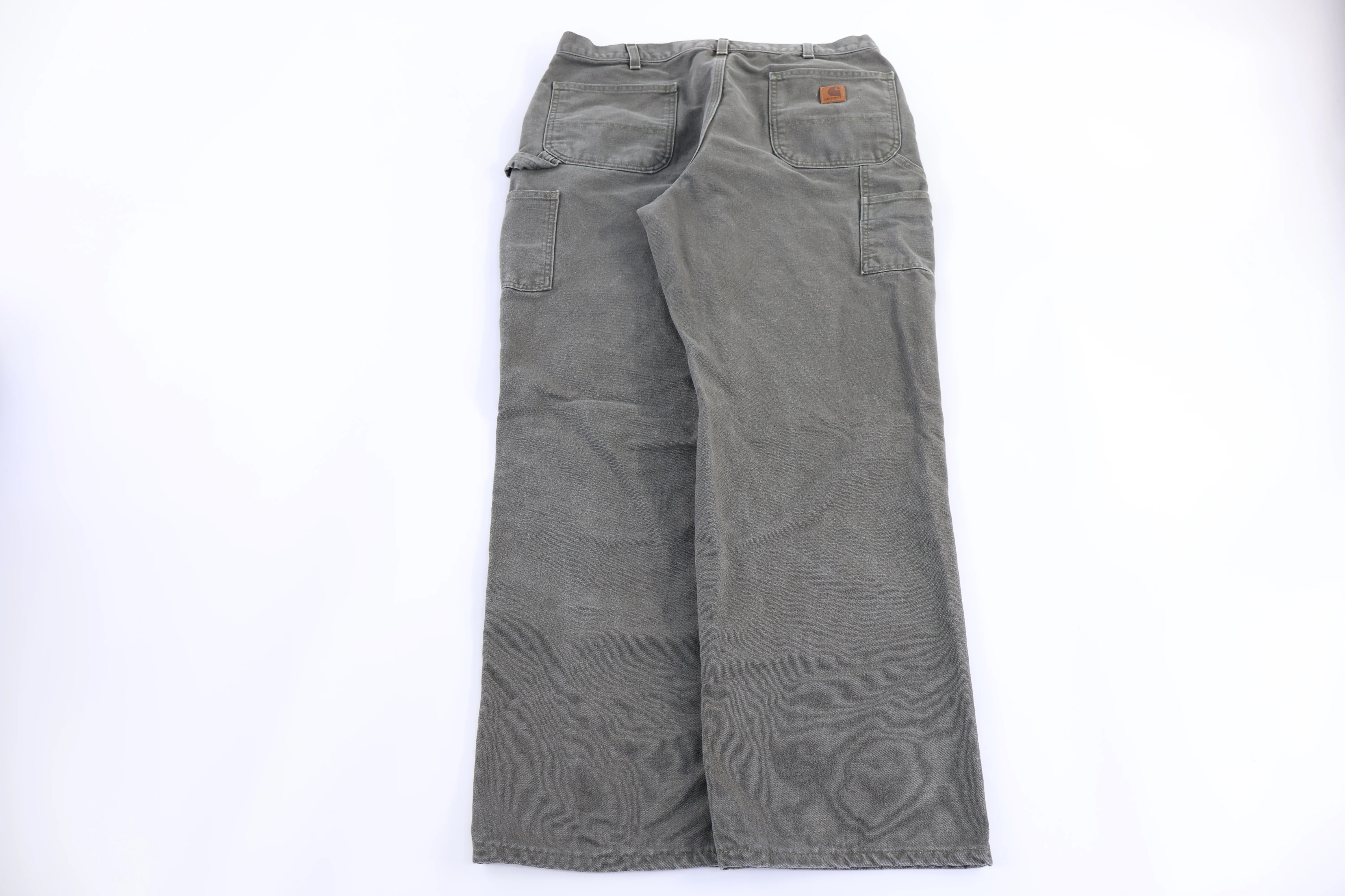 Carhartt Logo Patch Green Pants - Image 2