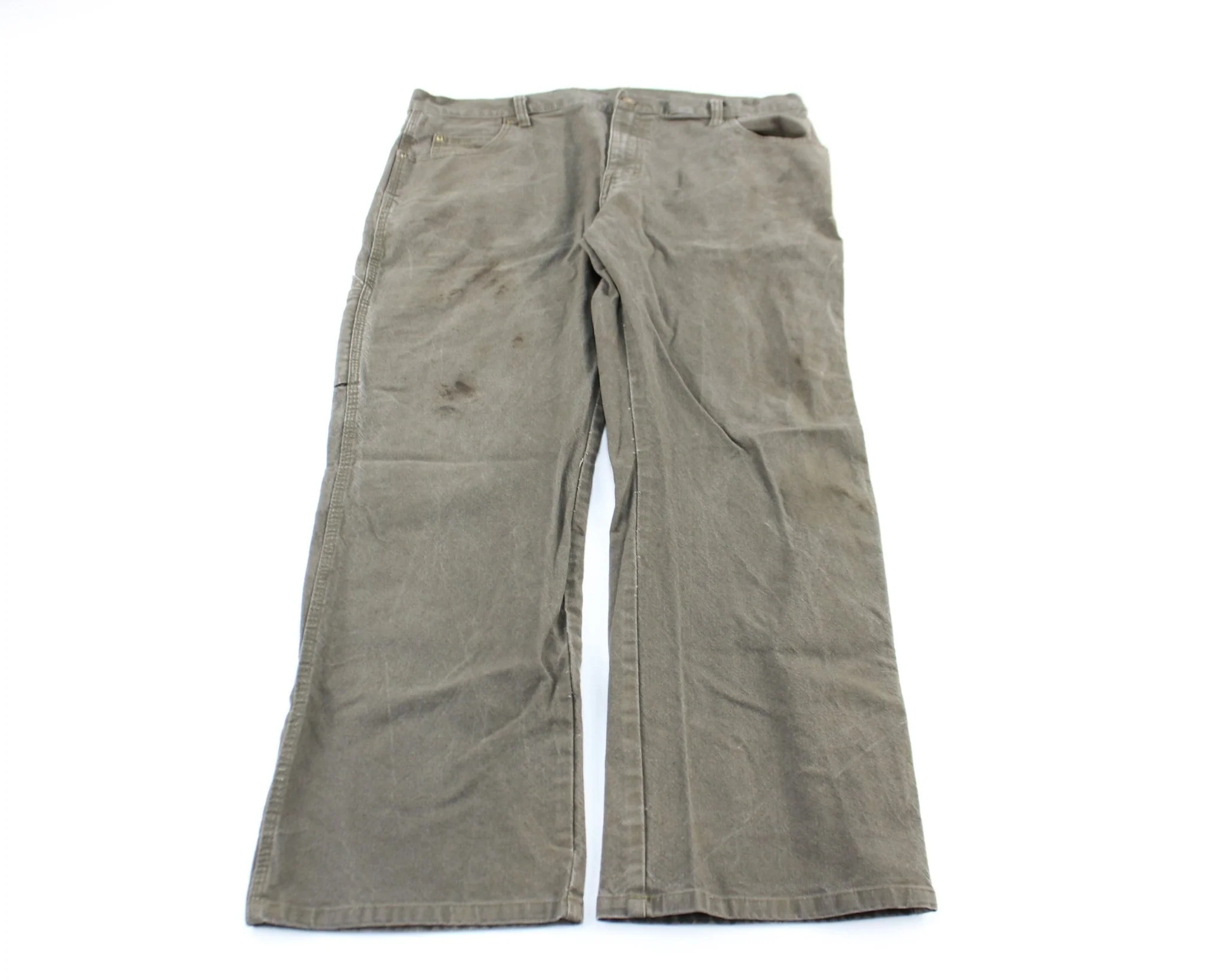 Dickie's Logo Patch Green Workwear Pants