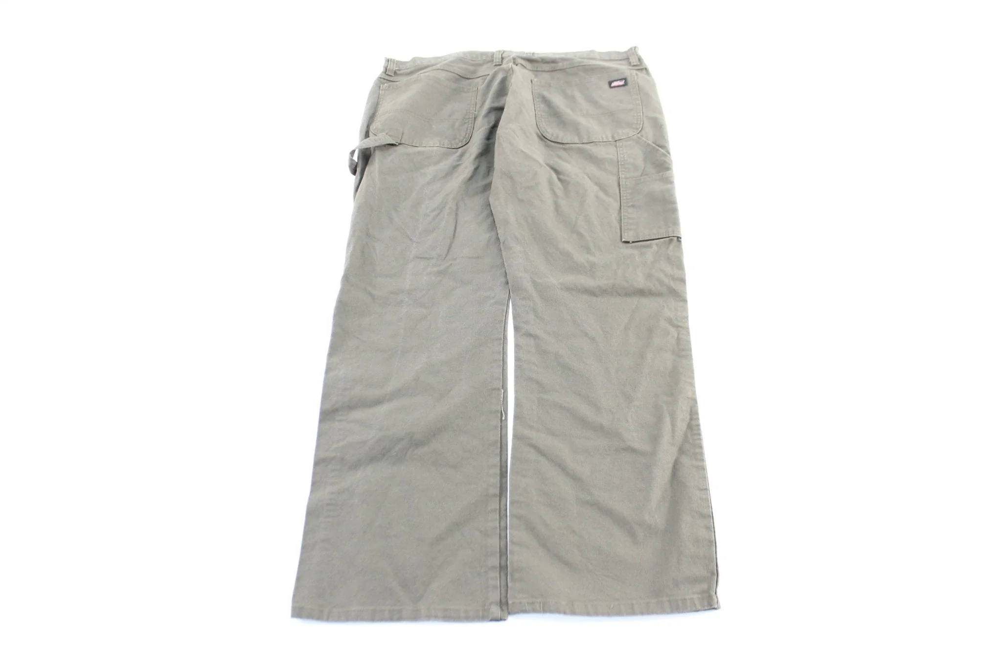 Dickie's Logo Patch Green Workwear Pants - Image 2
