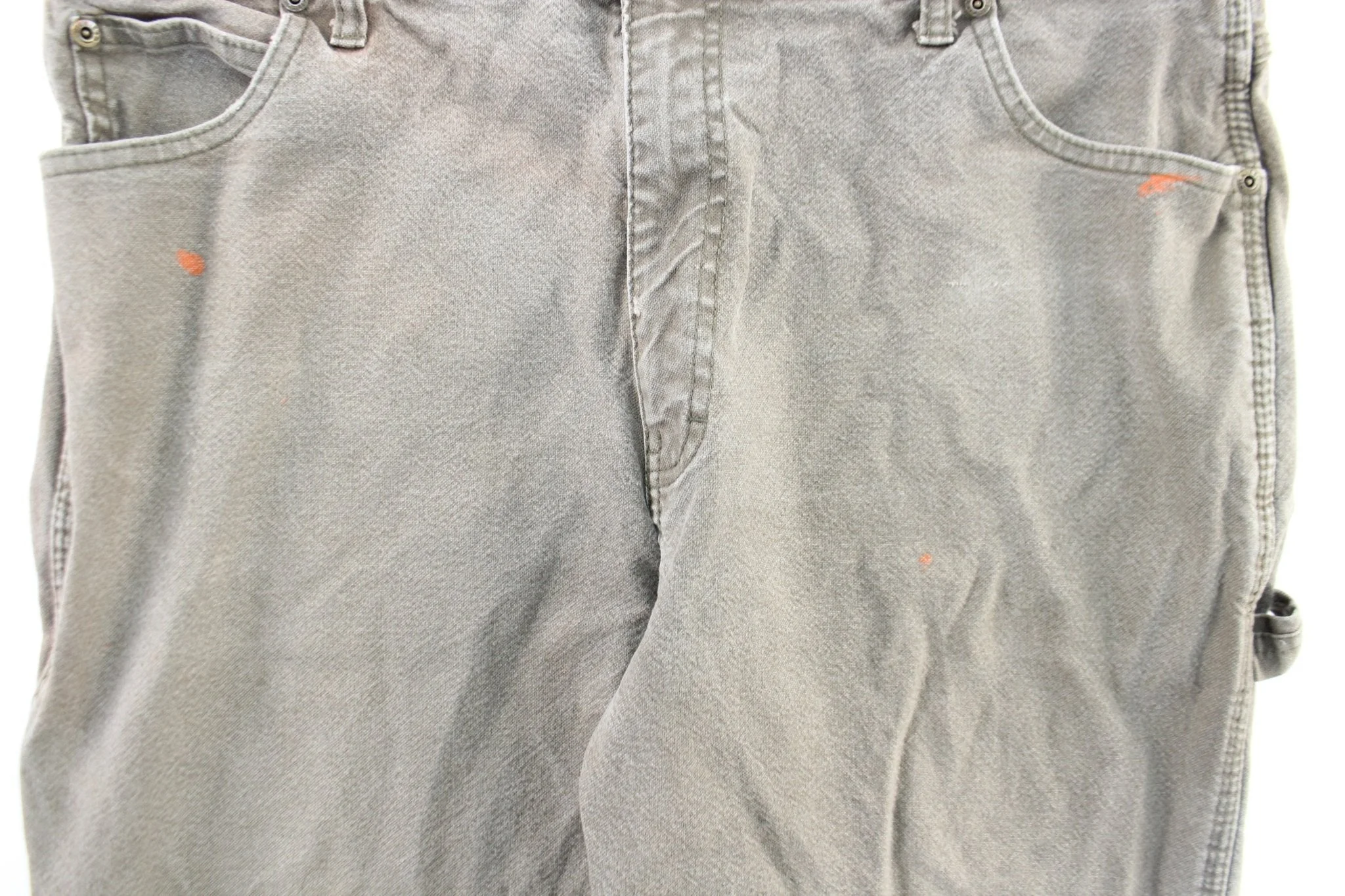 Dickie's Logo Patch Green Workwear Pants - Image 3