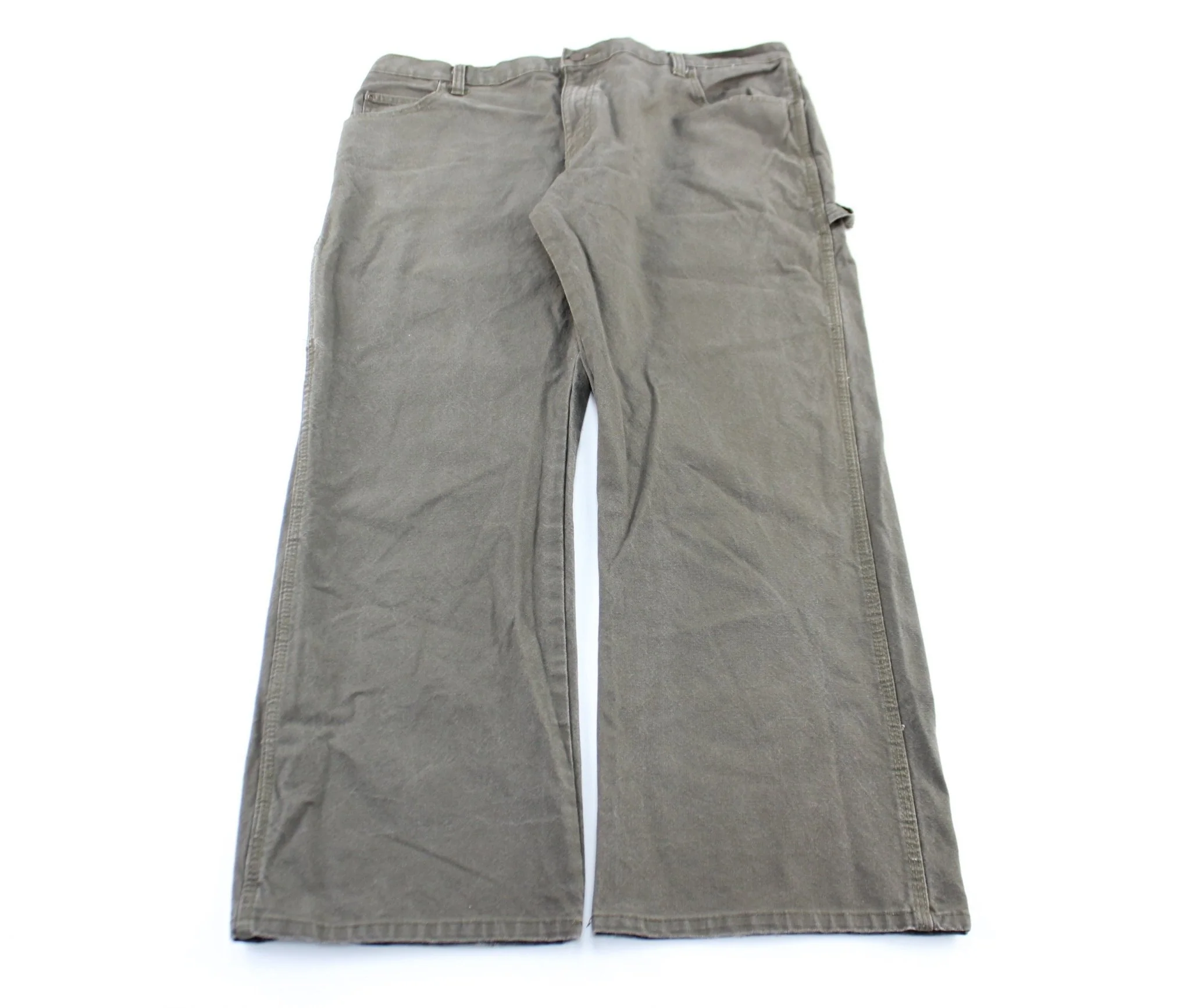 Dickie's Logo Patch Green Workwear Pants
