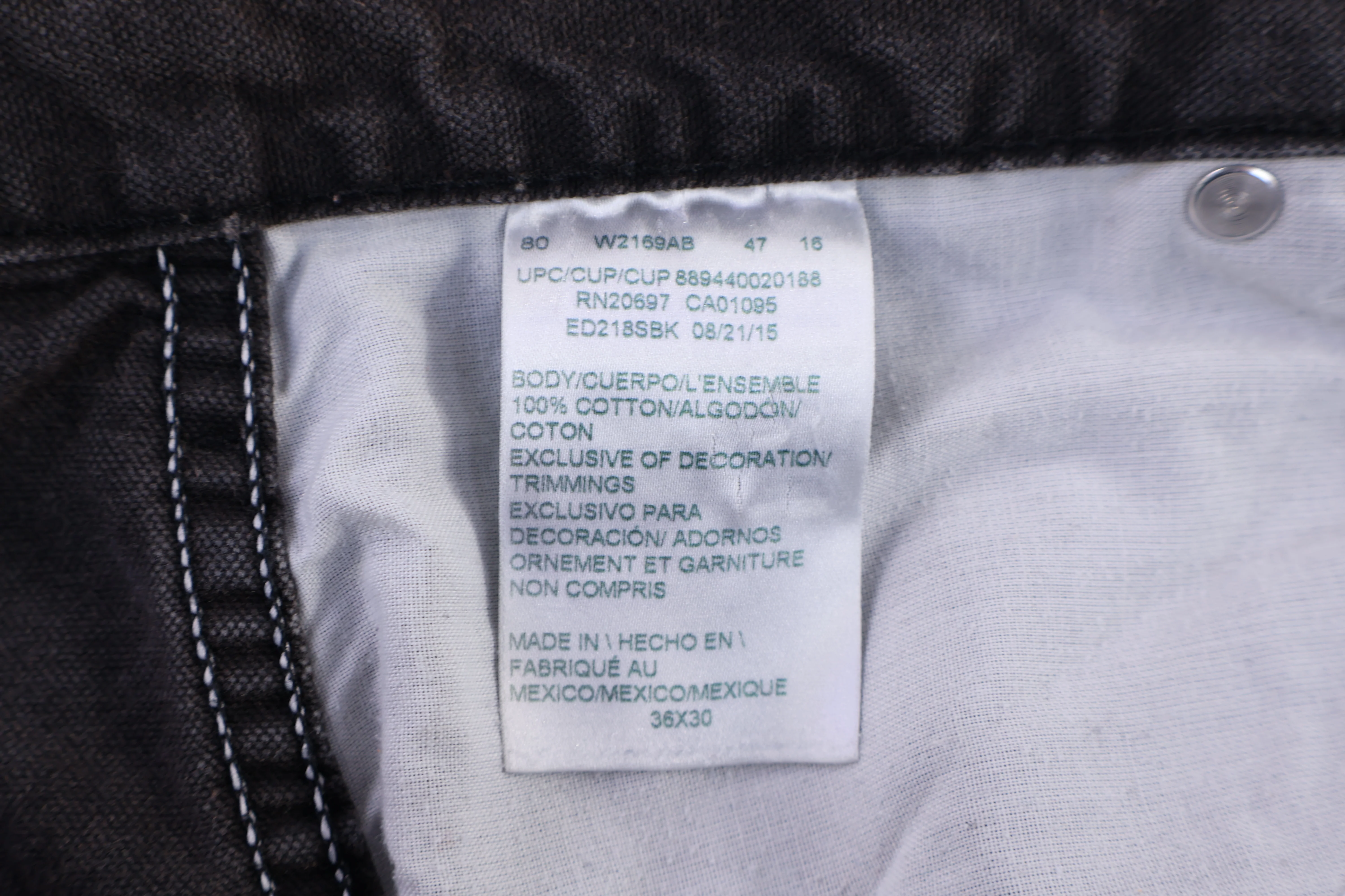 Dickies Logo Patch Grey Carpenter Pants - Image 3