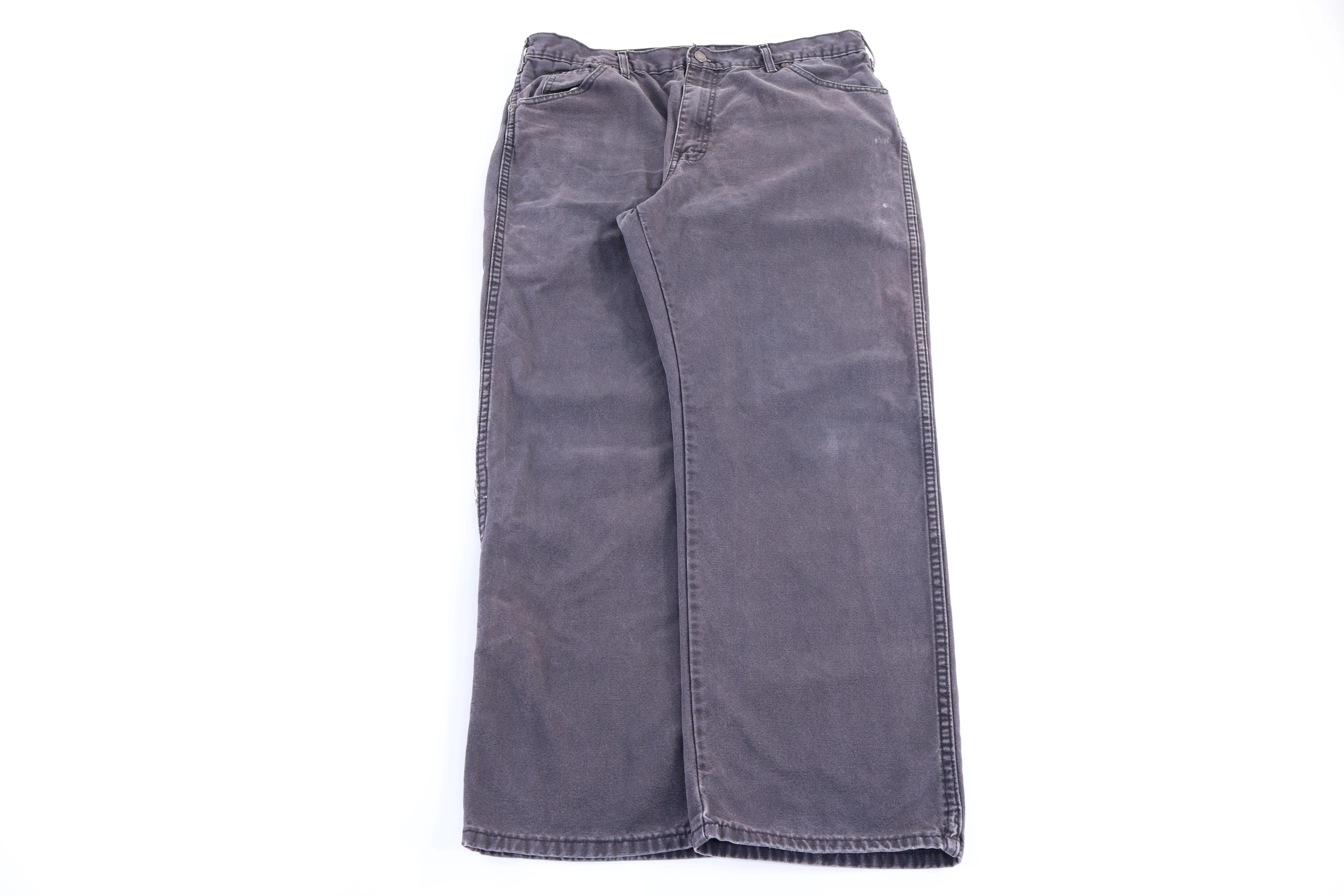Dickies Logo Patch Grey Carpenter Pants