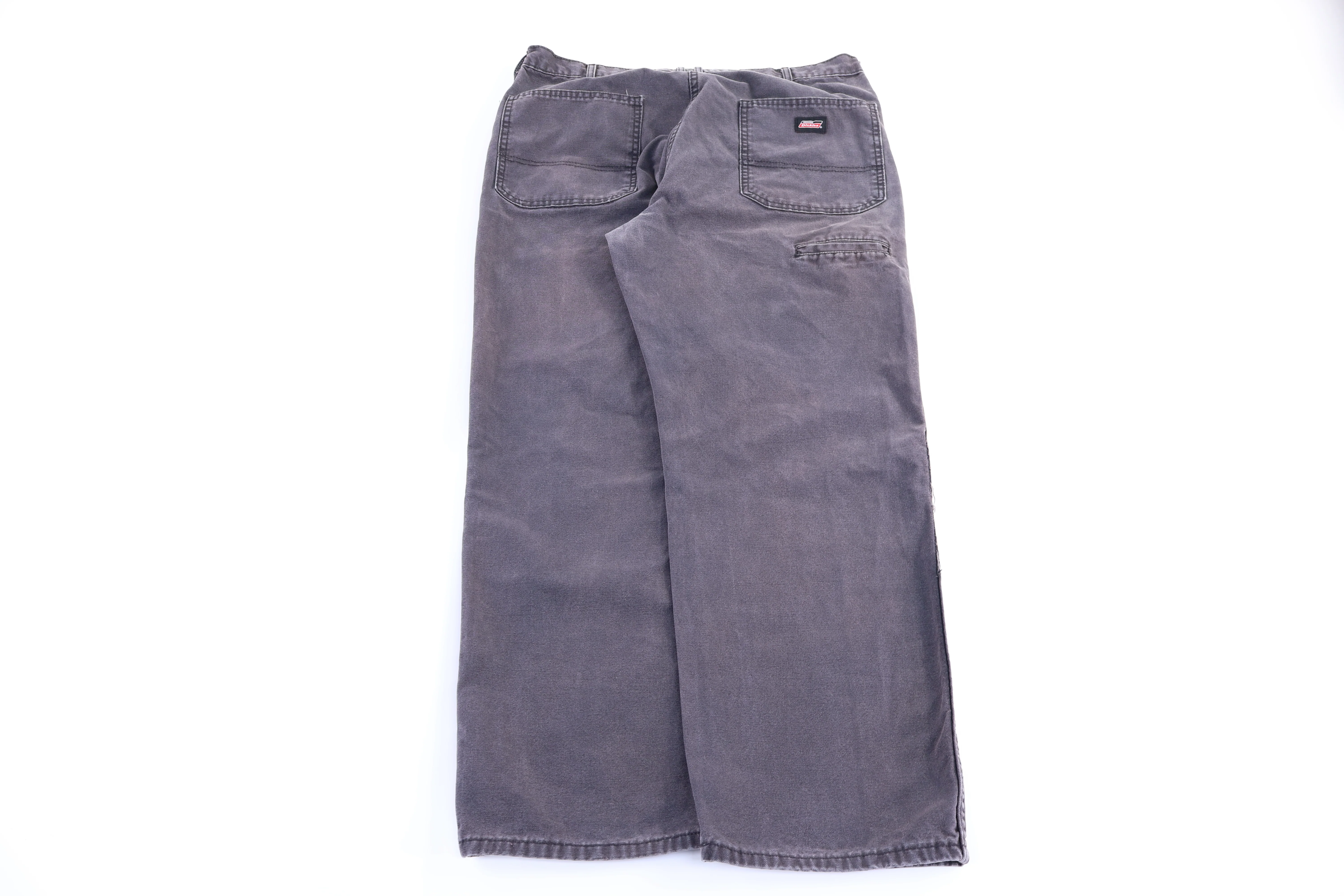 Dickies Logo Patch Grey Carpenter Pants - Image 2