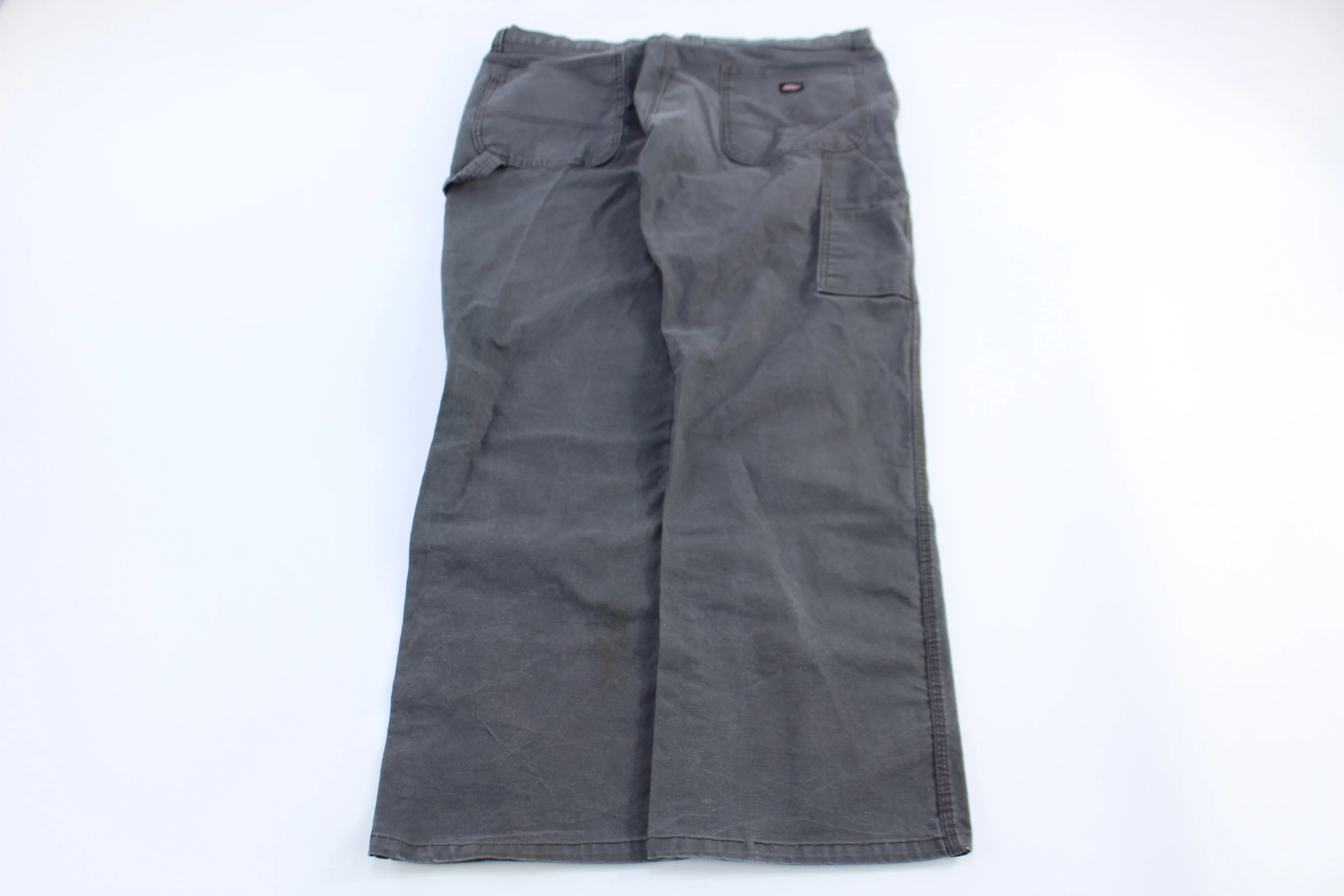 Dickie's Logo Patch Grey Carpenter Pants - Image 2