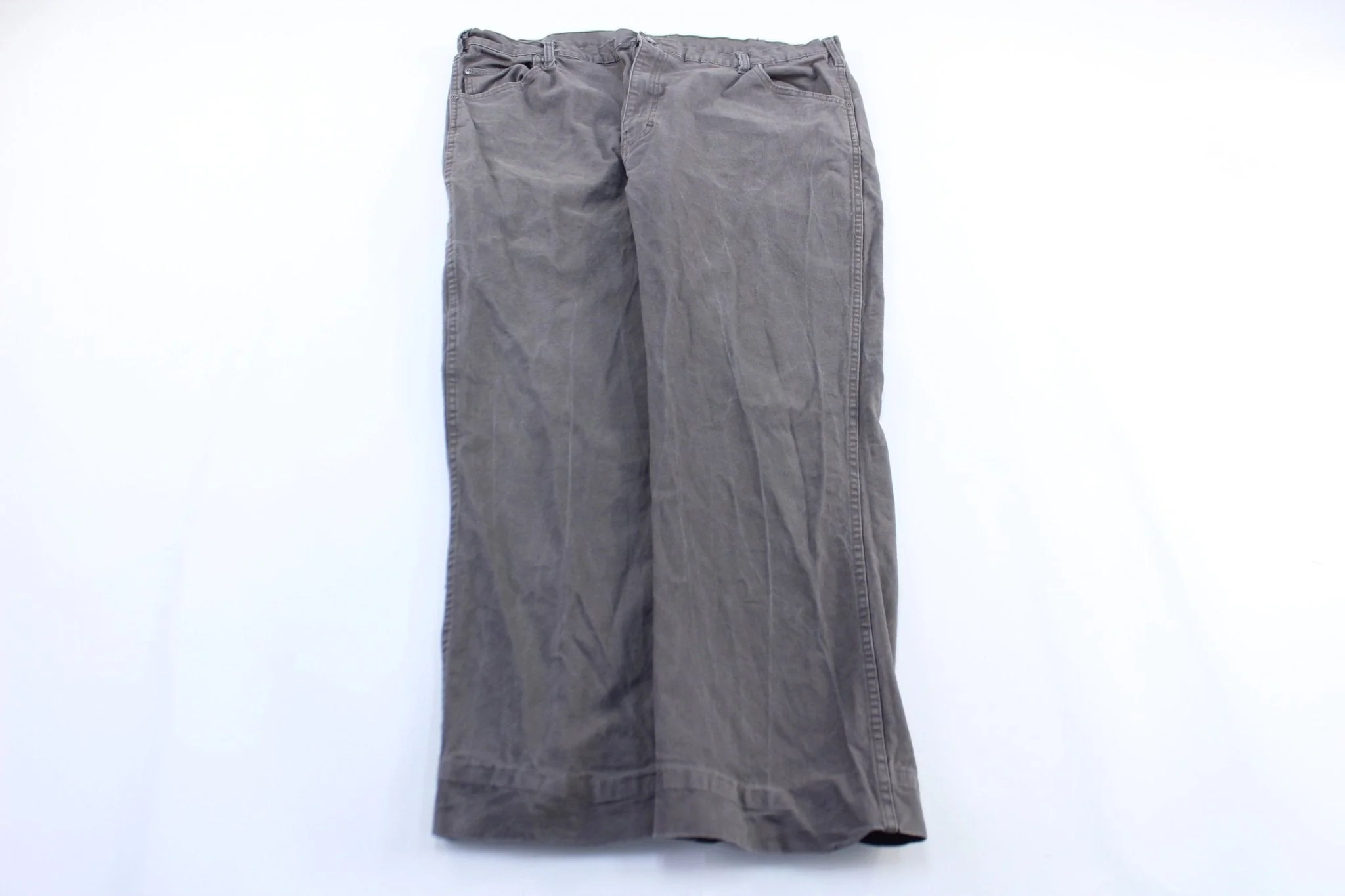 Dickie's Logo Patch Grey Pants - Image 2