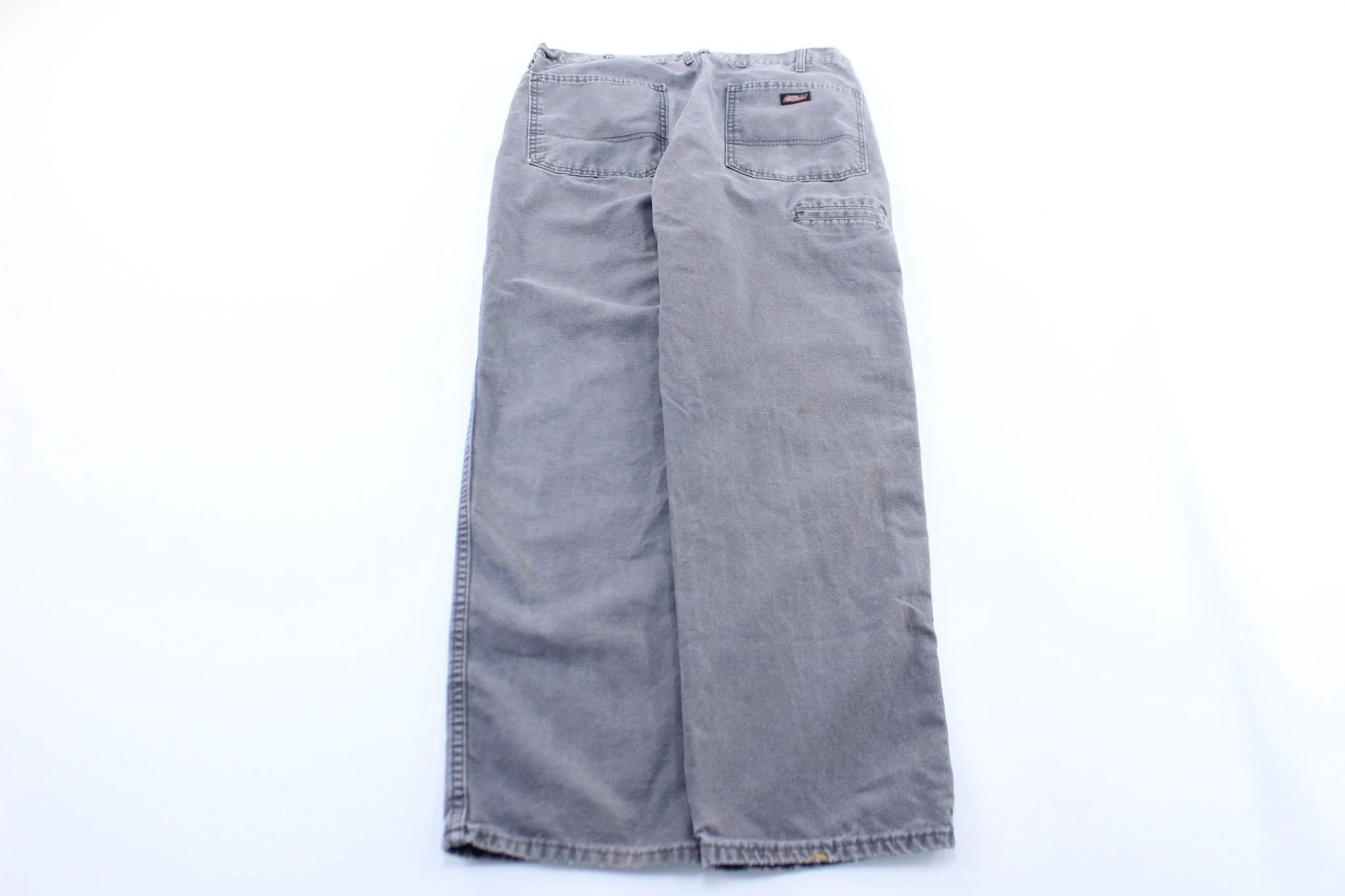 Dickie's Logo Patch Grey Pants - Image 2